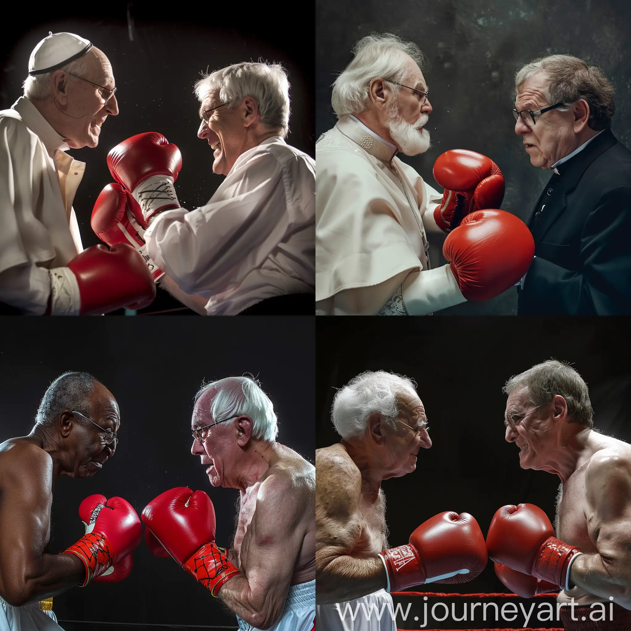 Bishop-Robert-Barron-vs-Richard-Dawkins-Boxing-Clash