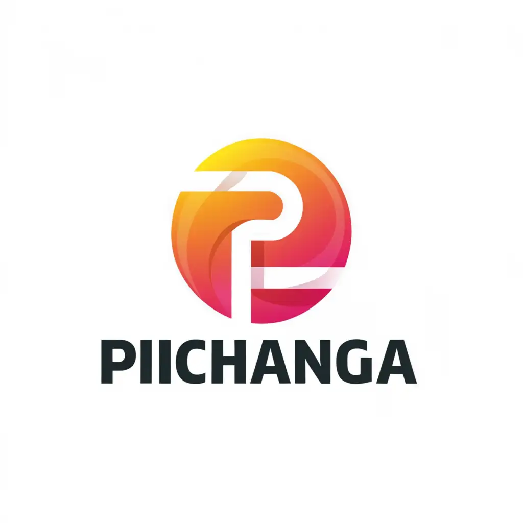a logo design,with the text "PICHANGA", main symbol:Sports ball,Minimalistic,be used in Sports Fitness industry,clear background