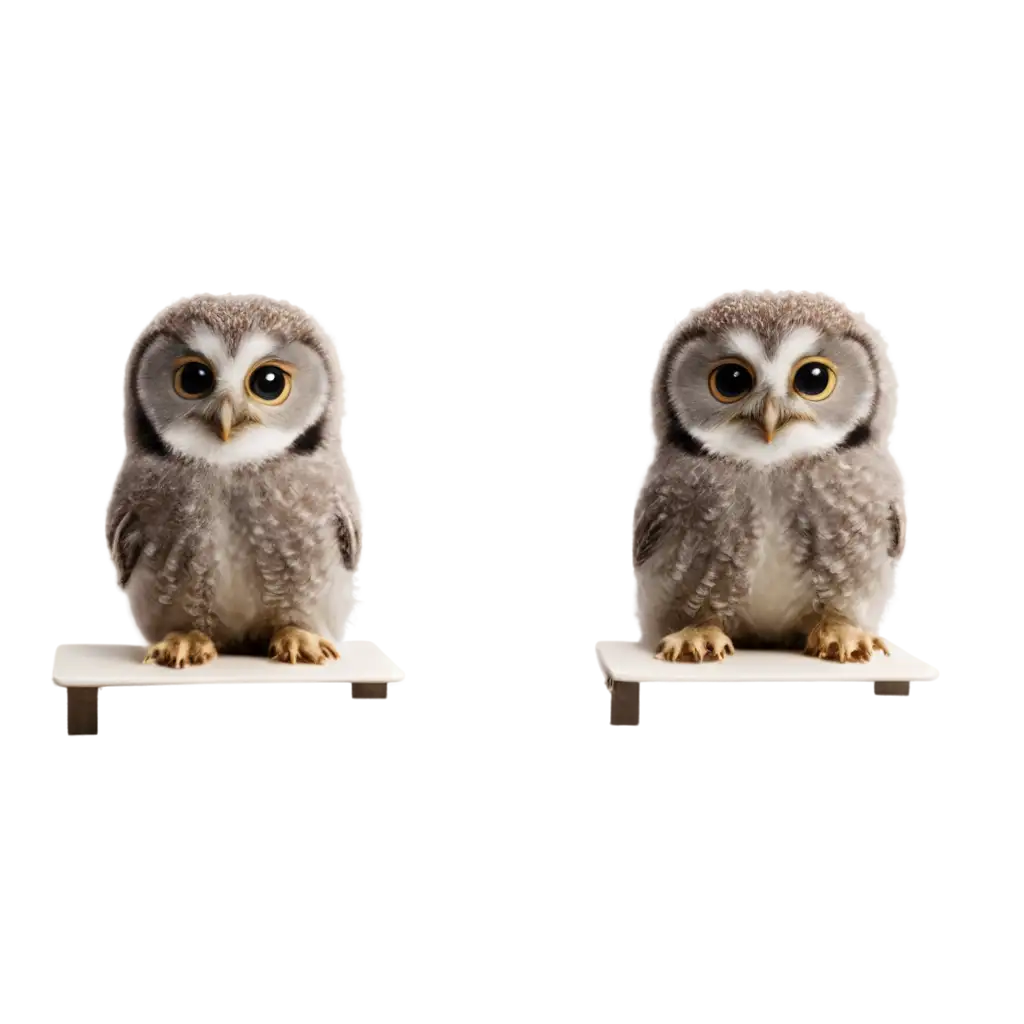 Adorable-Owlets-in-Class-Captivating-PNG-Image-Illustration