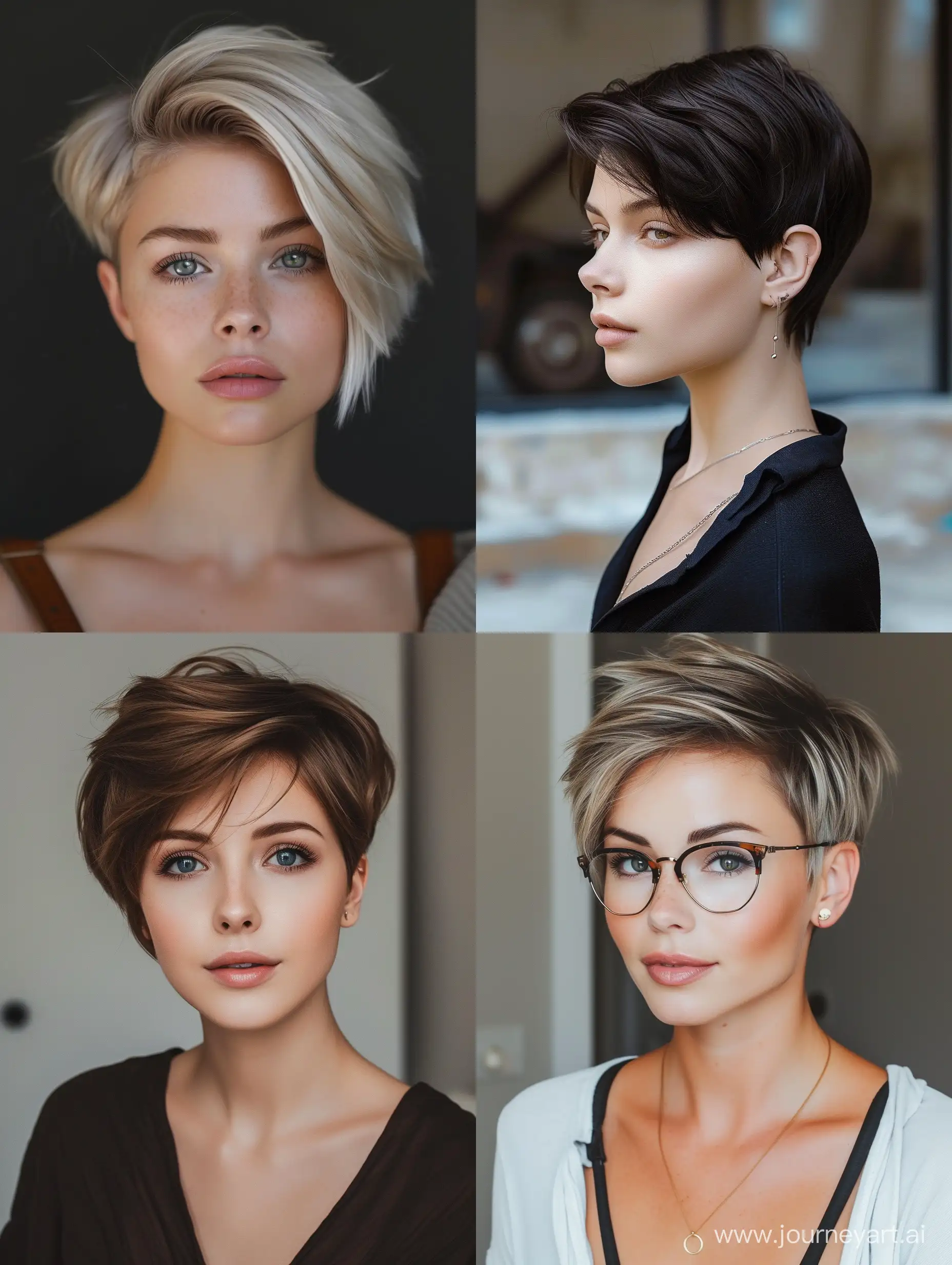 Trendy Easy Short Hairstyles 2024 Stylish and Manageable Cuts for a