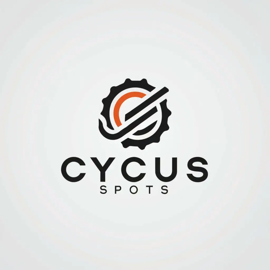 a logo design,with the text "Cycus sport's ", main symbol:Cycus ,Moderate,be used in Sports Fitness industry,clear background