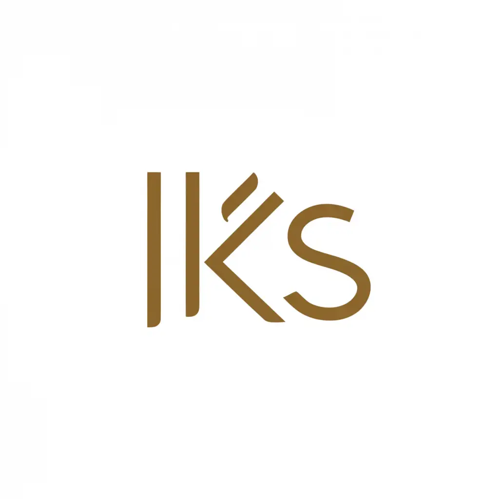 a logo design,with the text 'I.S.K', main symbol:DRESS, FASHION Moderate,be used in CLOTHING industry,clear background