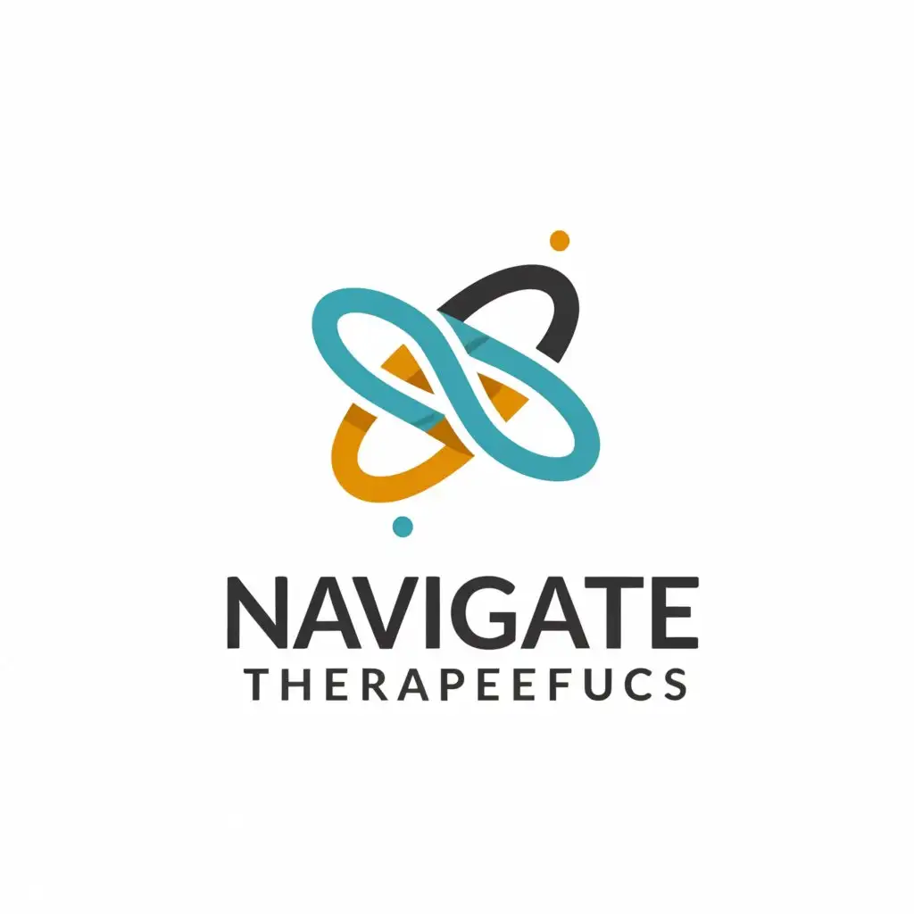 a logo design,with the text "Navigate Therapeutics", main symbol:Sodium,Moderate,be used in Medical Dental industry,clear background