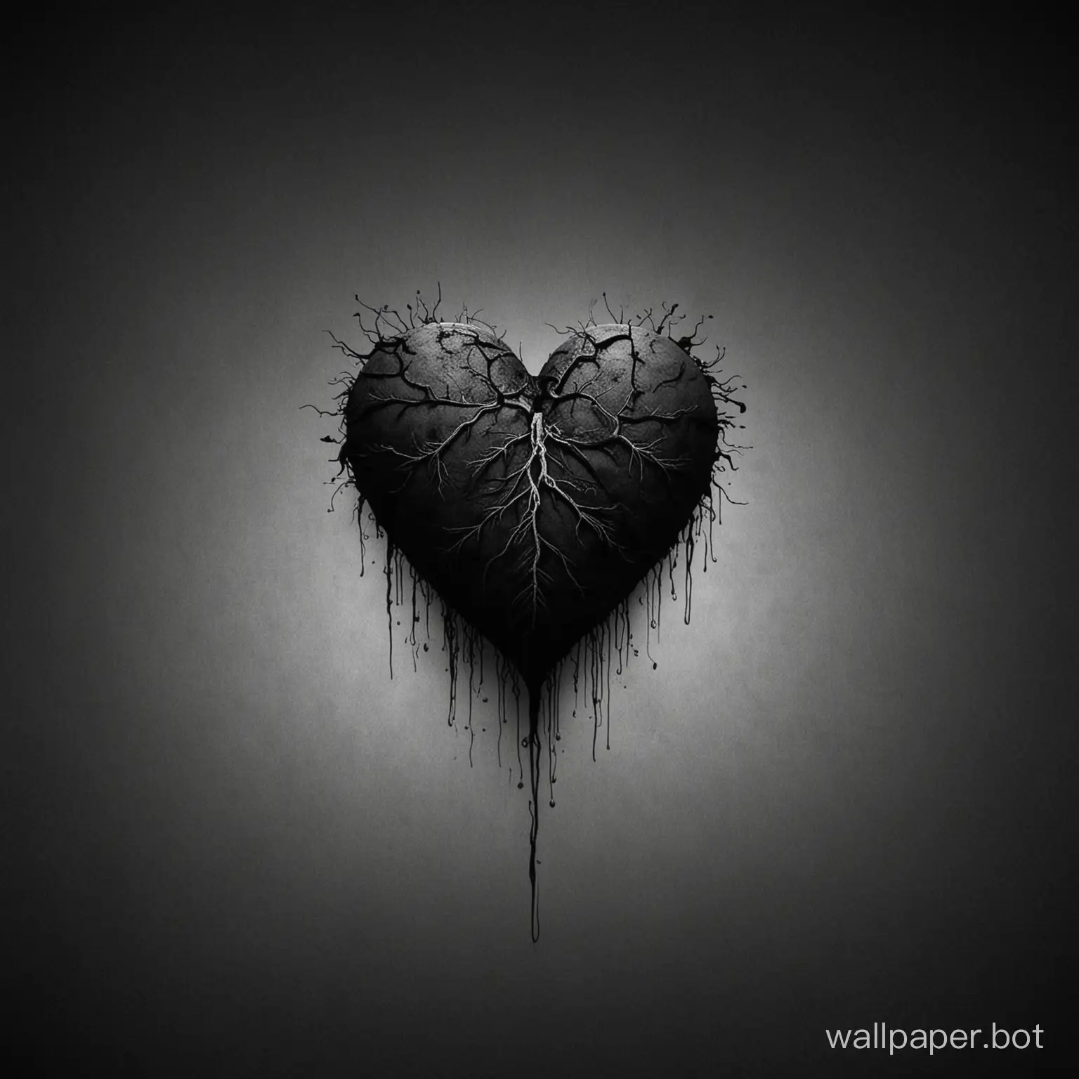 Sad heart loneliness dark betray silence patience love