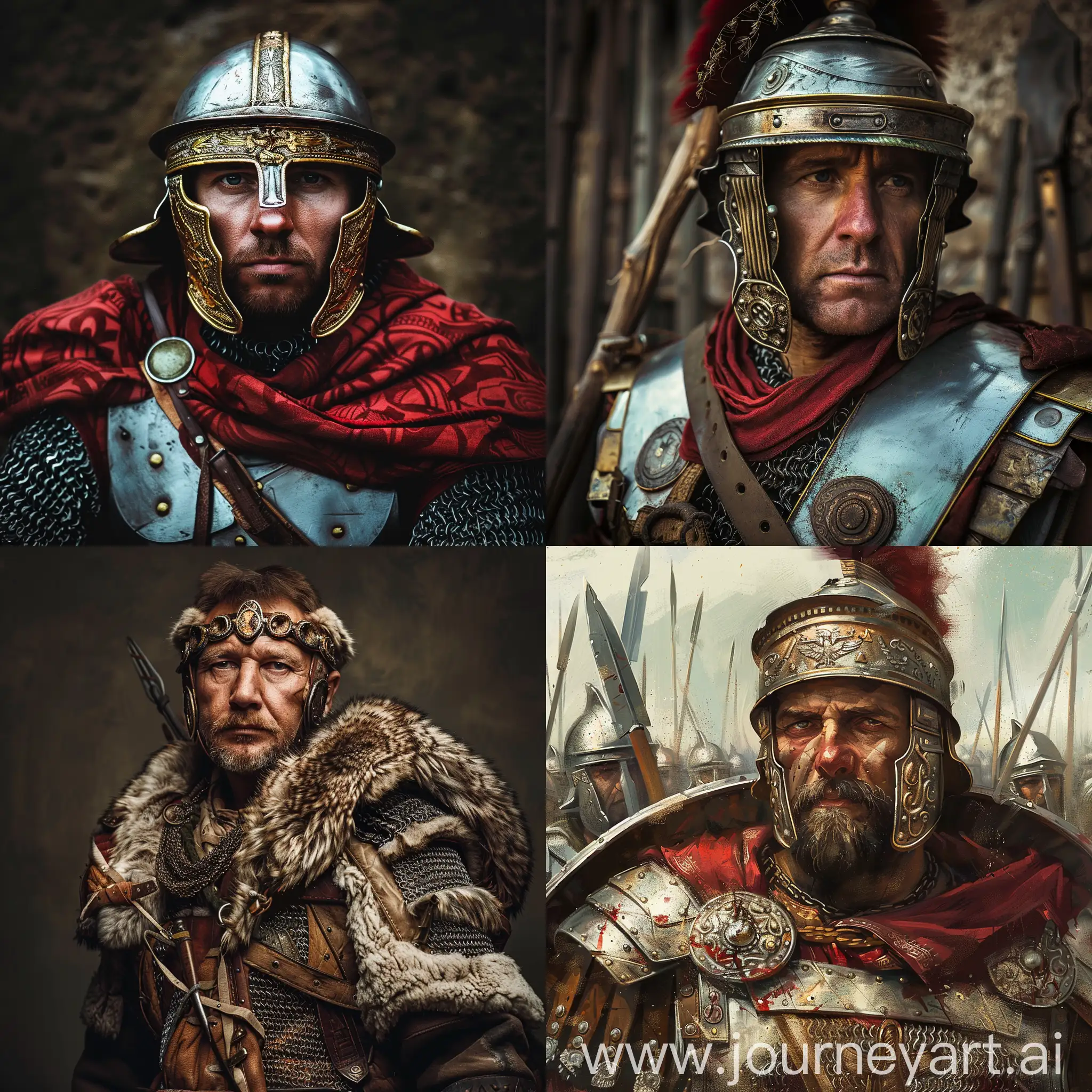 Roman belorussian warrior
