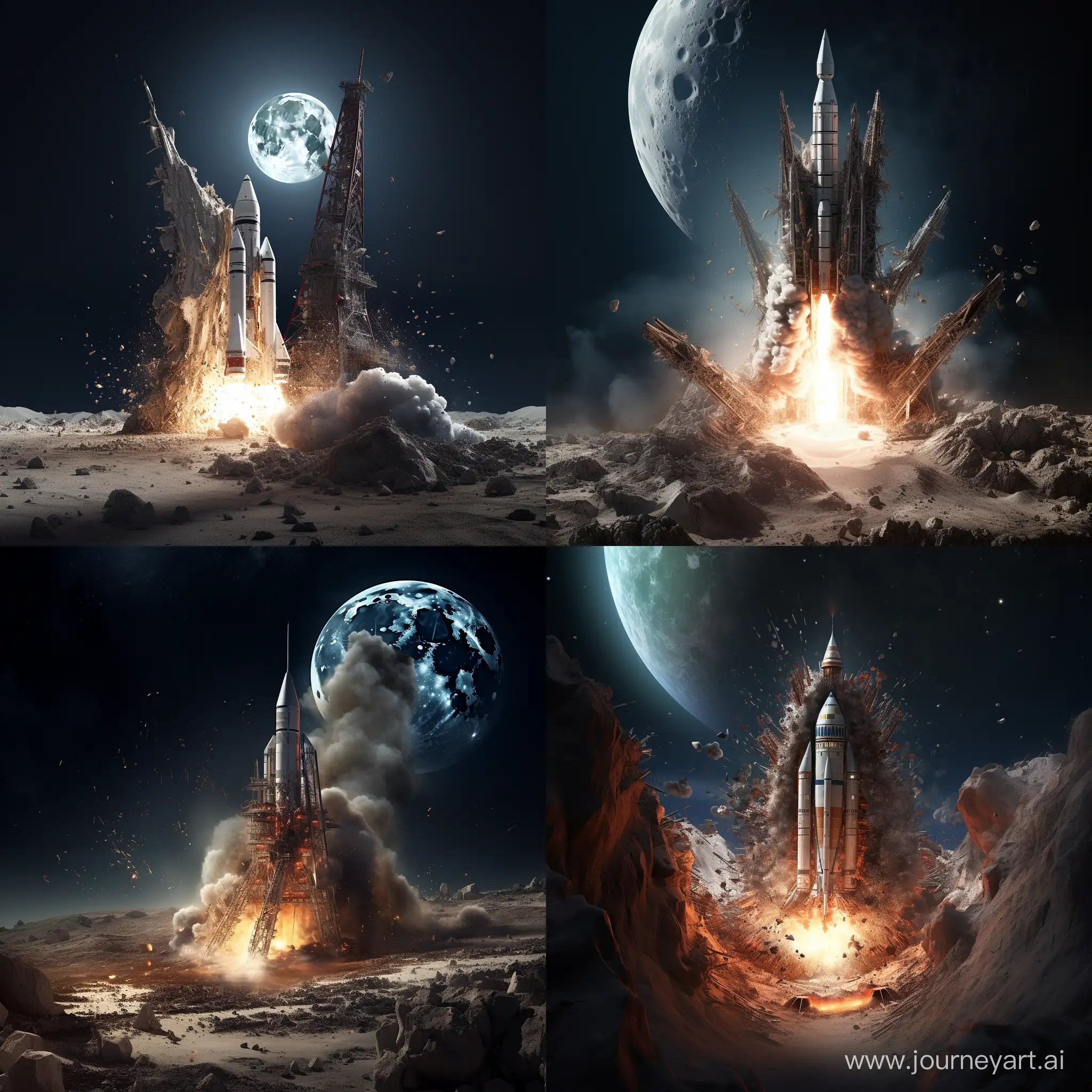 Moon-Drilling-Rig-Pierces-Lunar-Surface-in-Spectacular-Rocketlike-Display