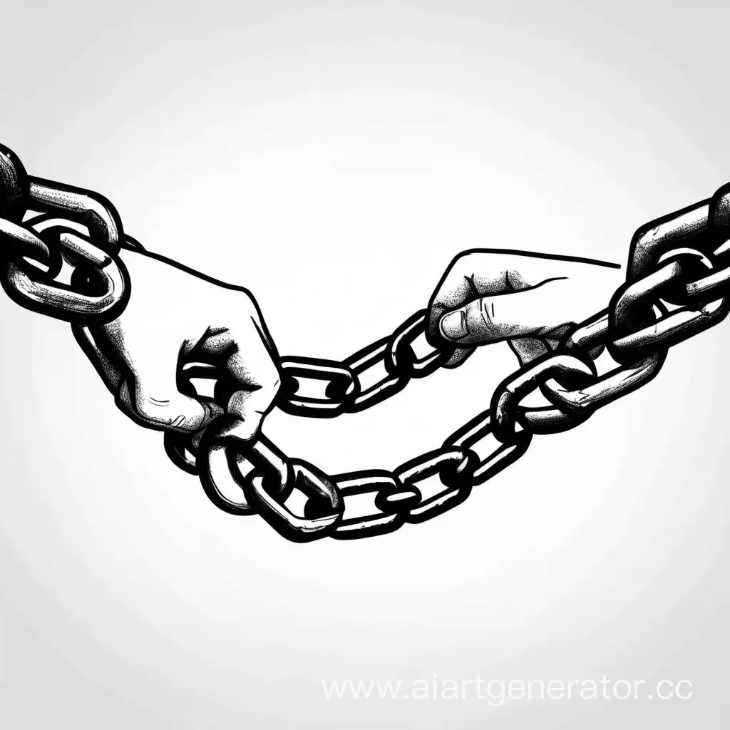Interconnected-Hands-Linking-Together-in-a-Symbolic-Chain