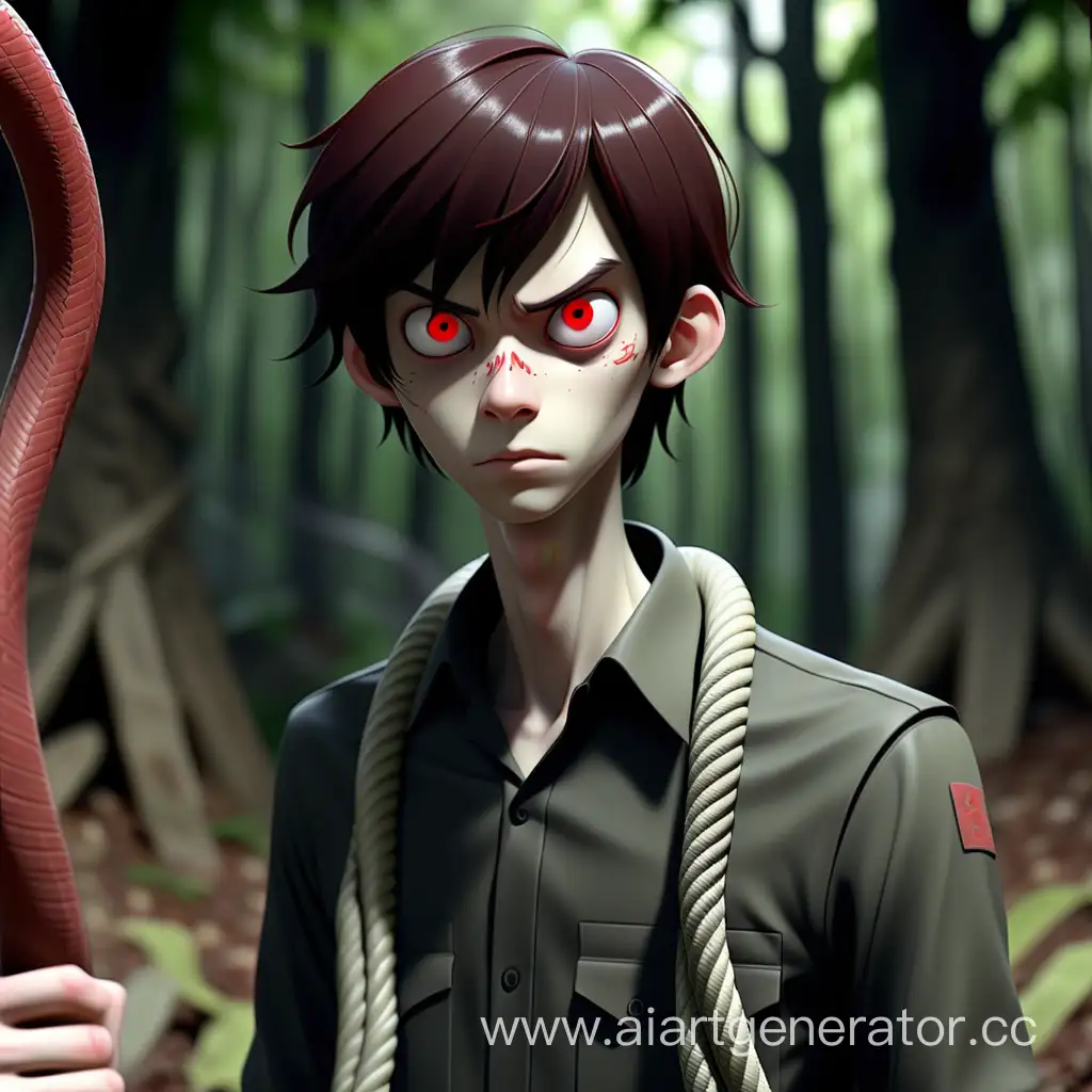 Mysterious-Chinese-SnakeMan-Guards-Forest-Bunker-with-Eerie-Red-Eyes