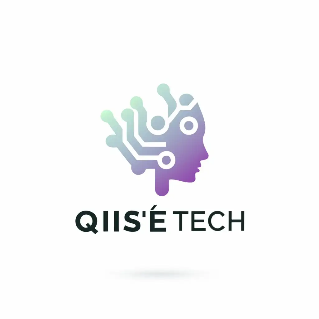 a logo design,with the text 'Qisè Tech', main symbol:ai,Moderate,be used in Beauty Spa industry,clear background