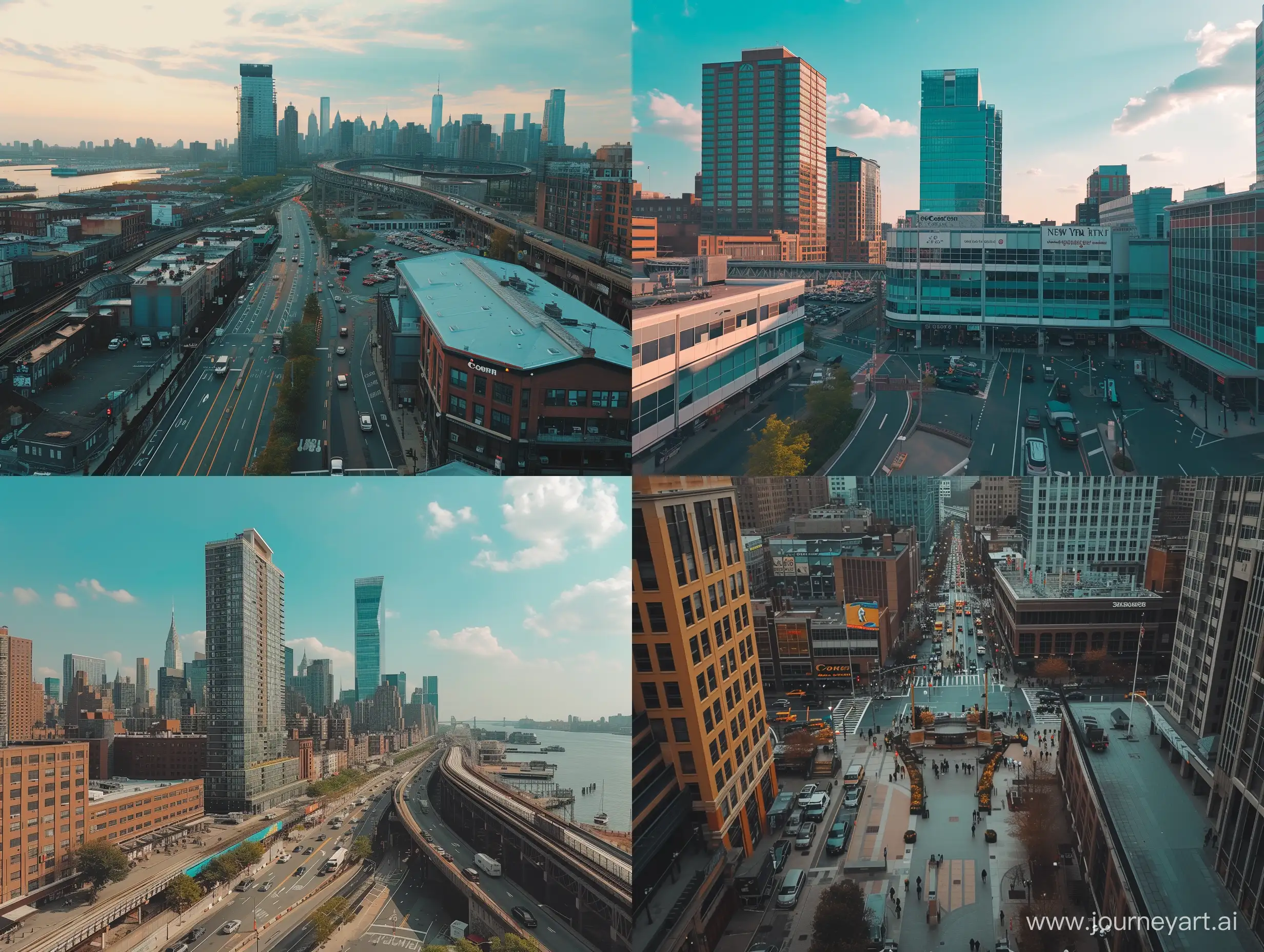 Vivid-New-Jersey-City-Skyline-Captured-in-4K-Daytime-Drone-Shot
