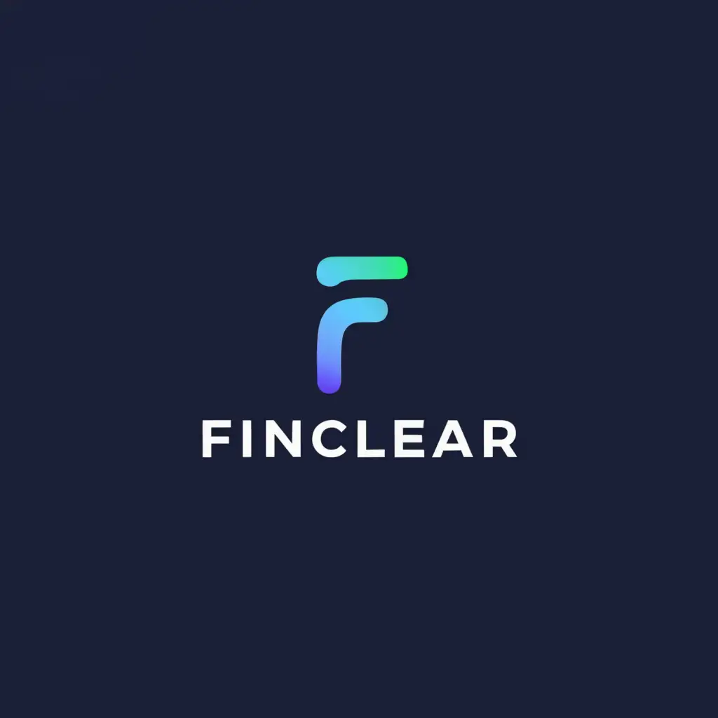 a logo design,with the text "FINCLEAR", main symbol:Finance,Moderate,be used in Finance industry,clear background