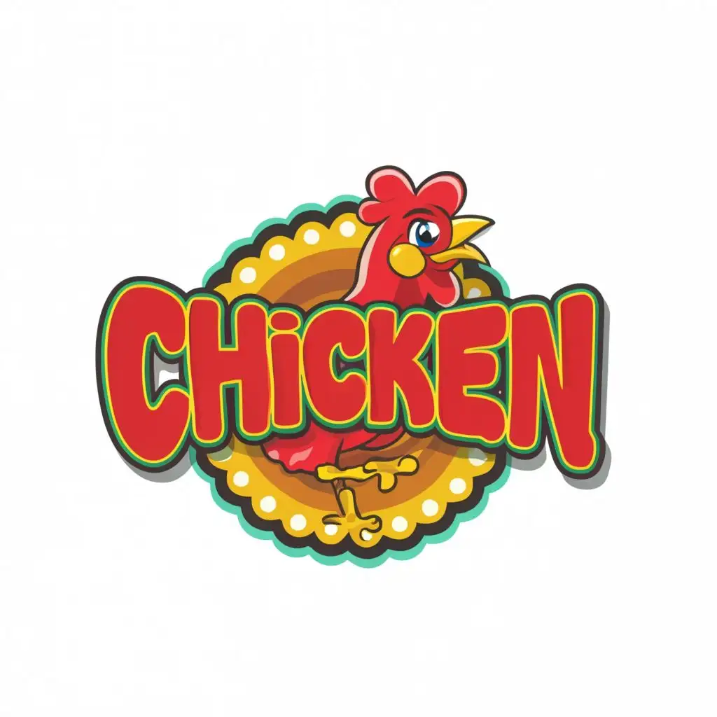 a logo design,with the text "chicken", main symbol:chicken,complex,be used in Restaurant industry,clear background