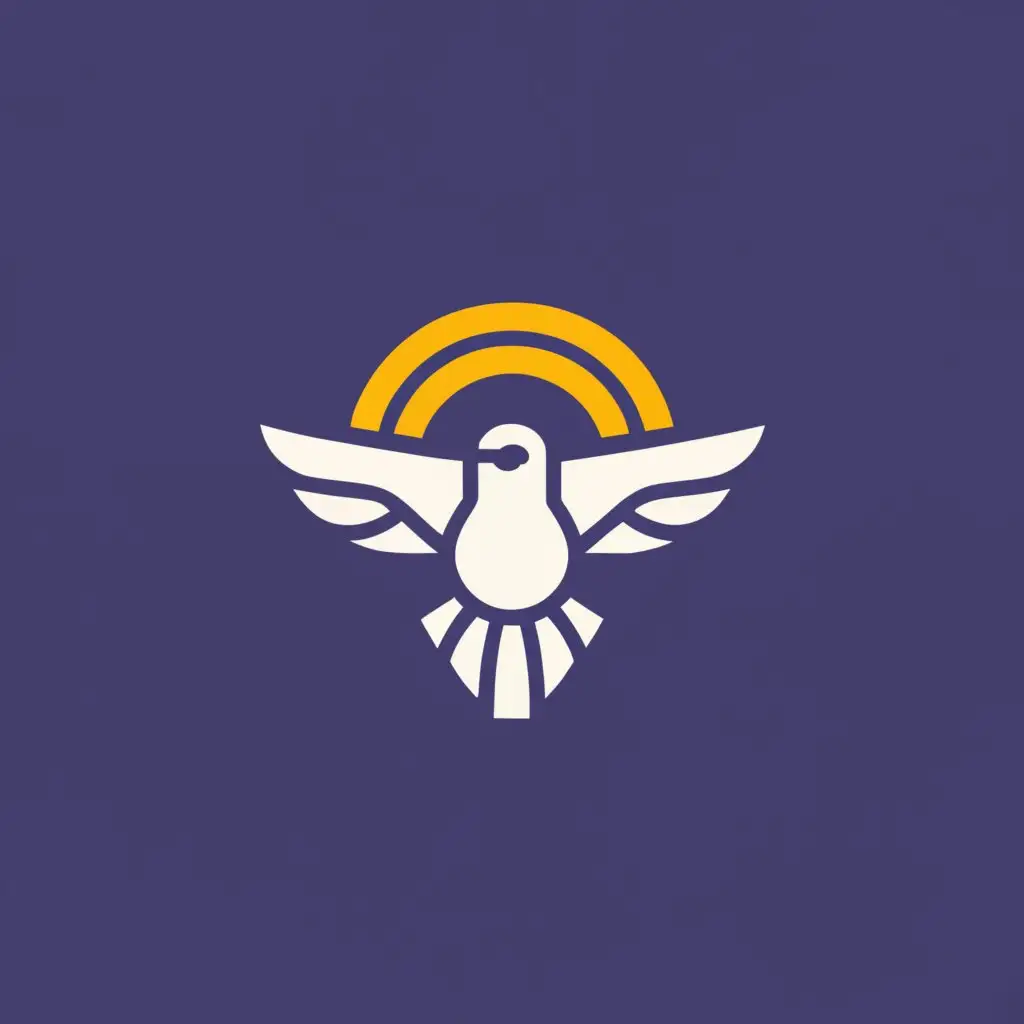logo, The cross and the Holy Spirit in the form of a dove, with the text "NeoMusic", typography, be used in Religious industry