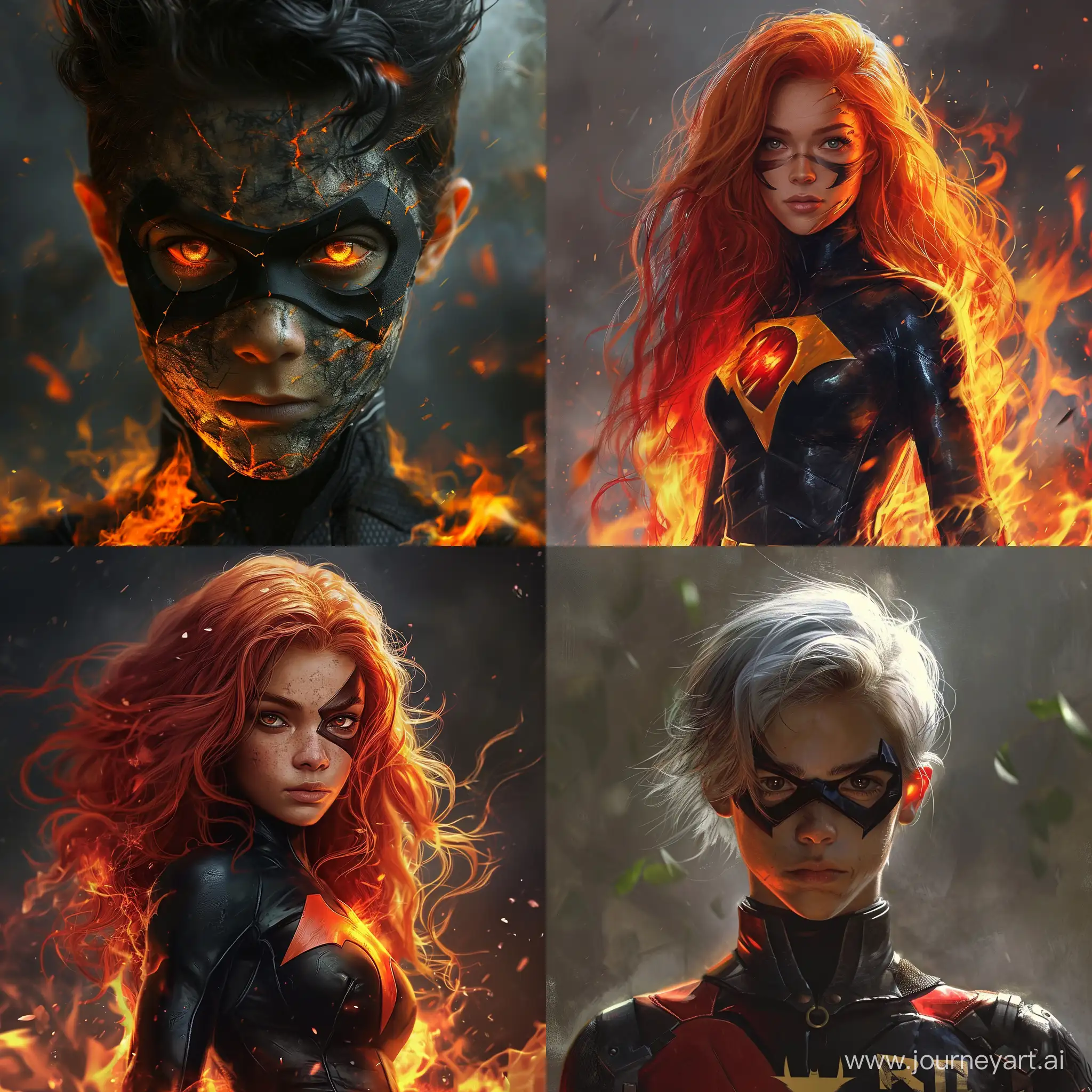Teen Titans Blackfire, ultra-photorealism, ultra-hyperrealism --v 6
