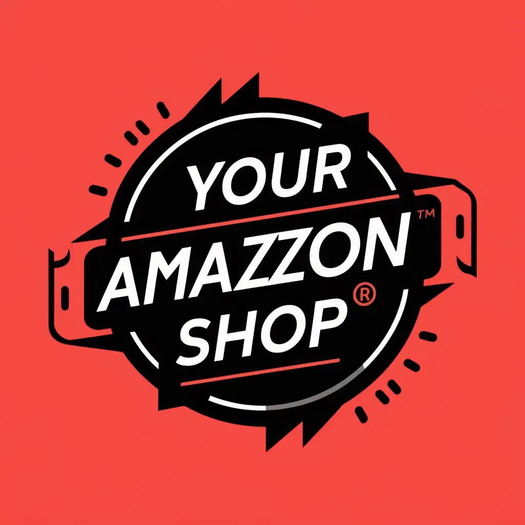 logo, your daily shop, with the text "amazonburst888", typography, be used in Retail industry