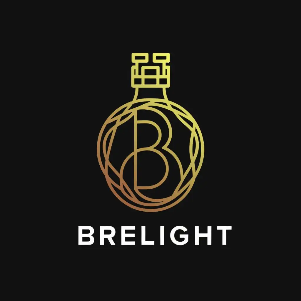 LOGO-Design-for-Brelight-Elegant-Perfume-Brand-with-LitterB-Bottle-and-Minimalist-Aesthetic