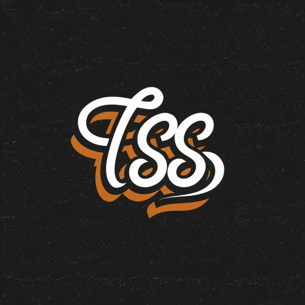 logo, cool design, with the text "TSS", typography