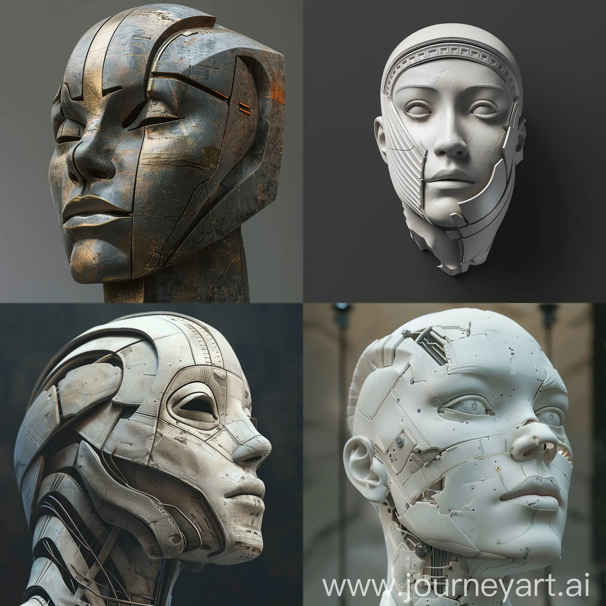 Futuristic-Ancient-Greek-Statue-Face