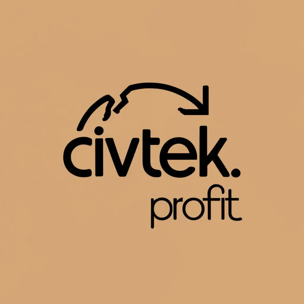 logo, people planet profit, with the text "CivTek International", typography, be used in Real Estate industry