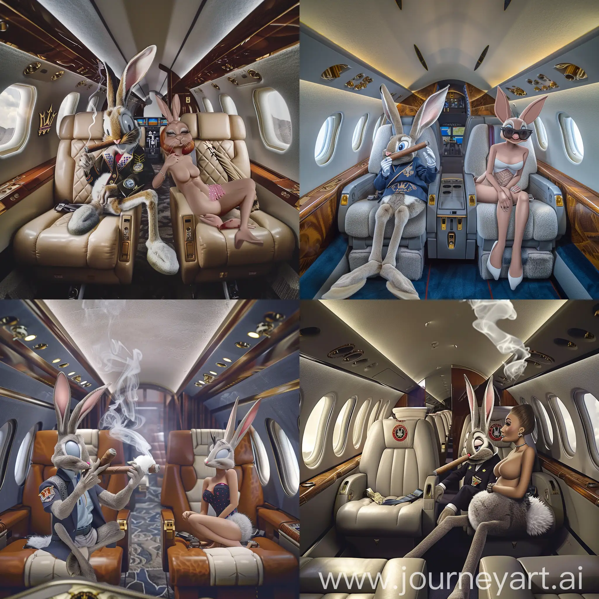 Luxury-Jet-Interior-with-Maserati-Design-and-Cartoon-Pilots