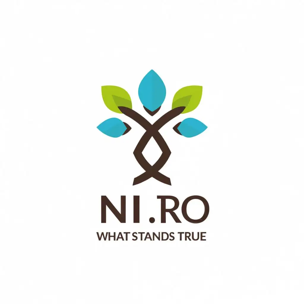 a logo design,with the text "NI.RO", main symbol:TRUTH & WHAT STANDS TRUE,complex,be used in Education industry,clear background