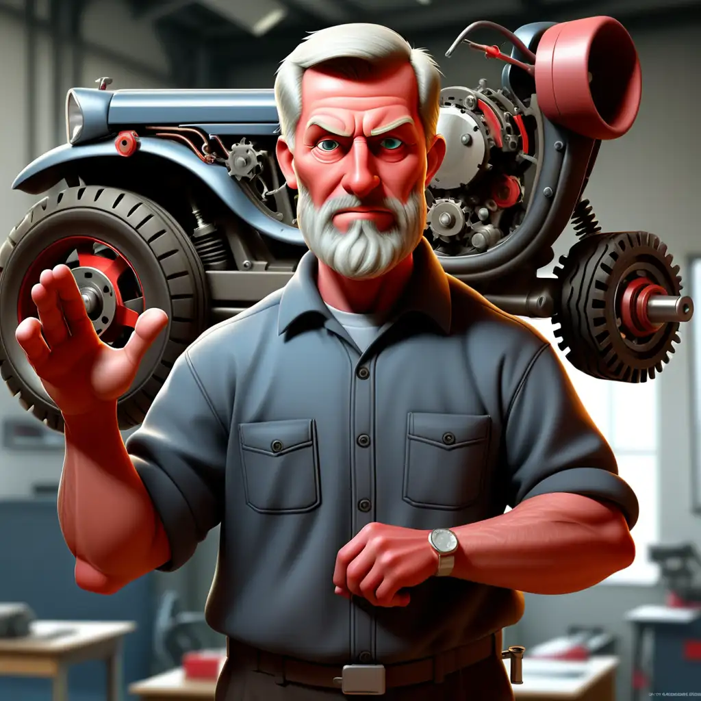 Teacher of mechanics