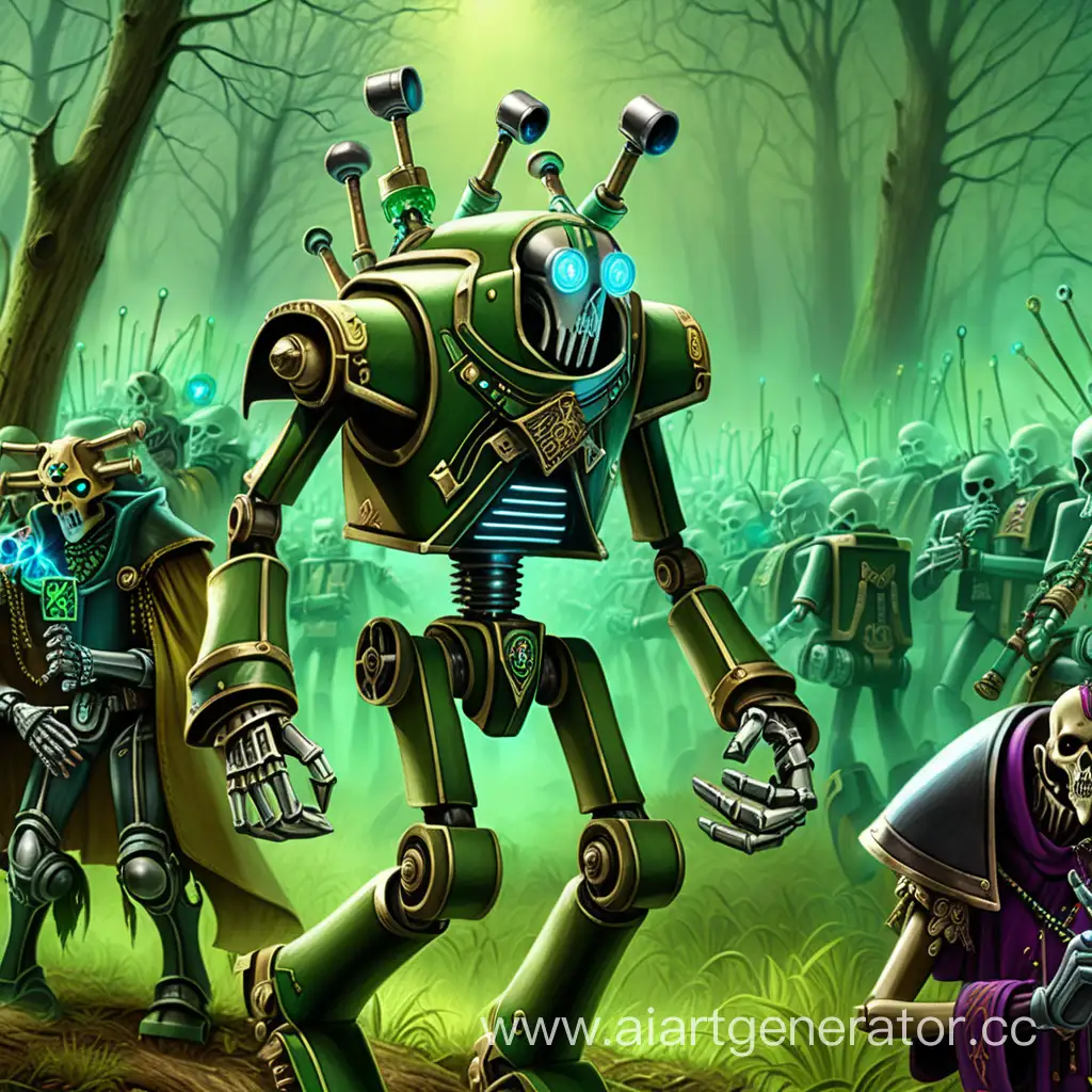 Necron-Rave-Pied-Piper-Leads-Stylish-Youth-to-Forest-Party