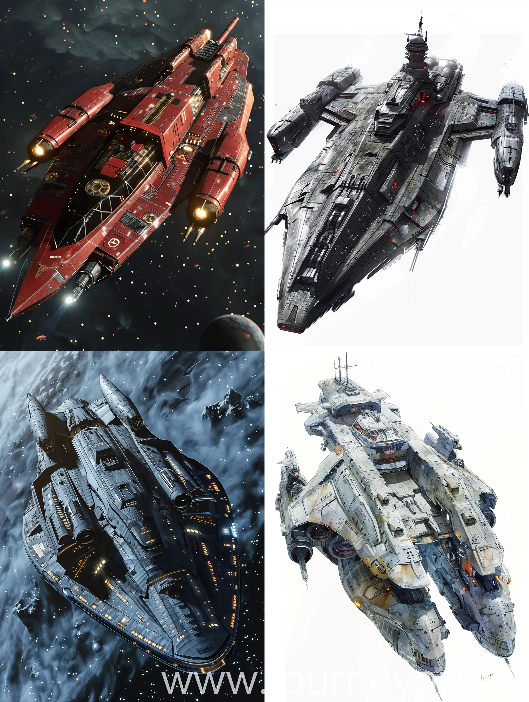 Futuristic-Starship-Explorers-in-Vast-Galaxy