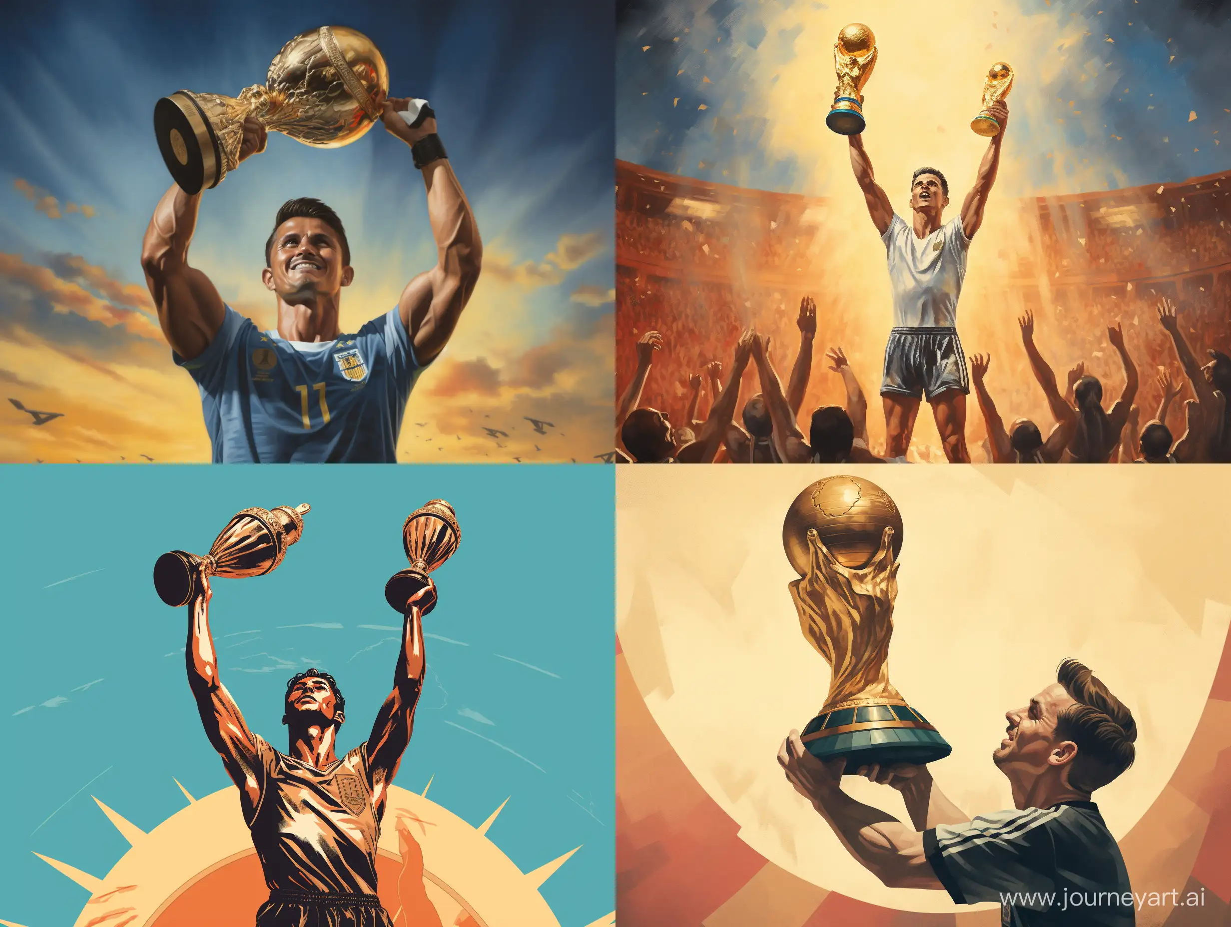 Triumphant-Footballer-Lifting-the-World-Cup-Trophy