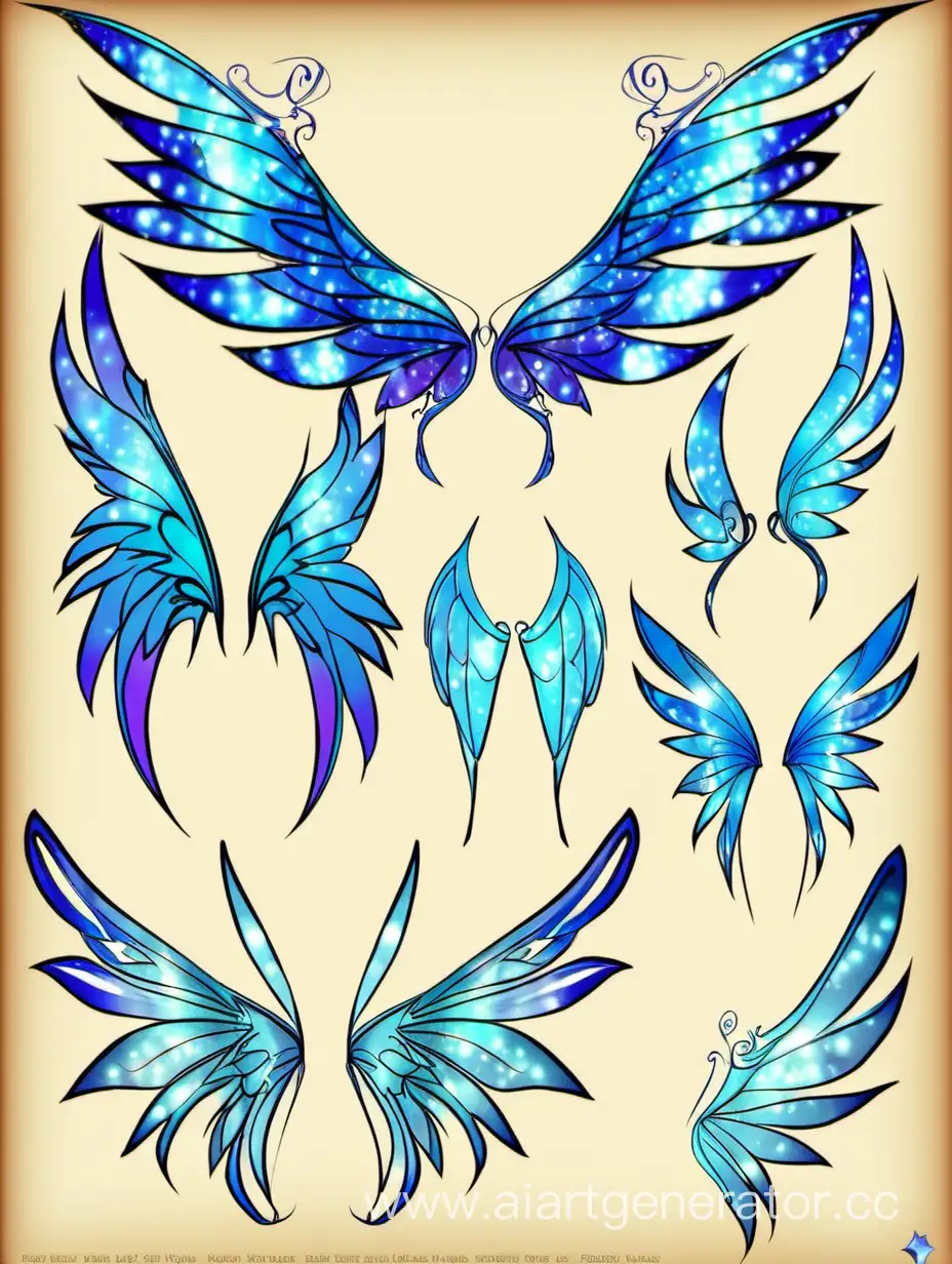 wing design, winx universe, fairies, Reference