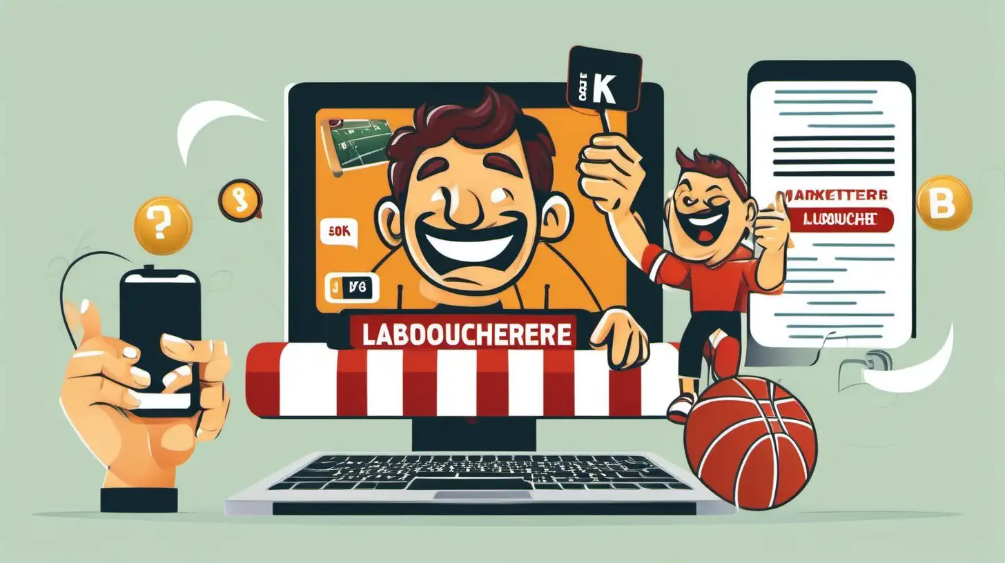 Happy Online Sports Betting with Labouchere Method on Smartphone
