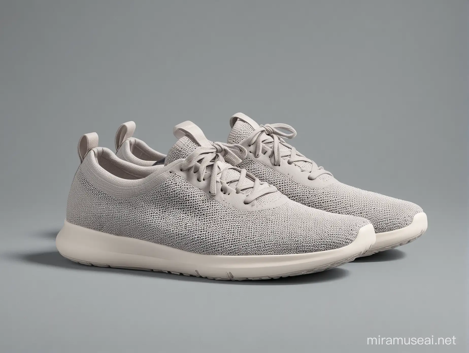 Allbirds Running Shoes and the background is light grey