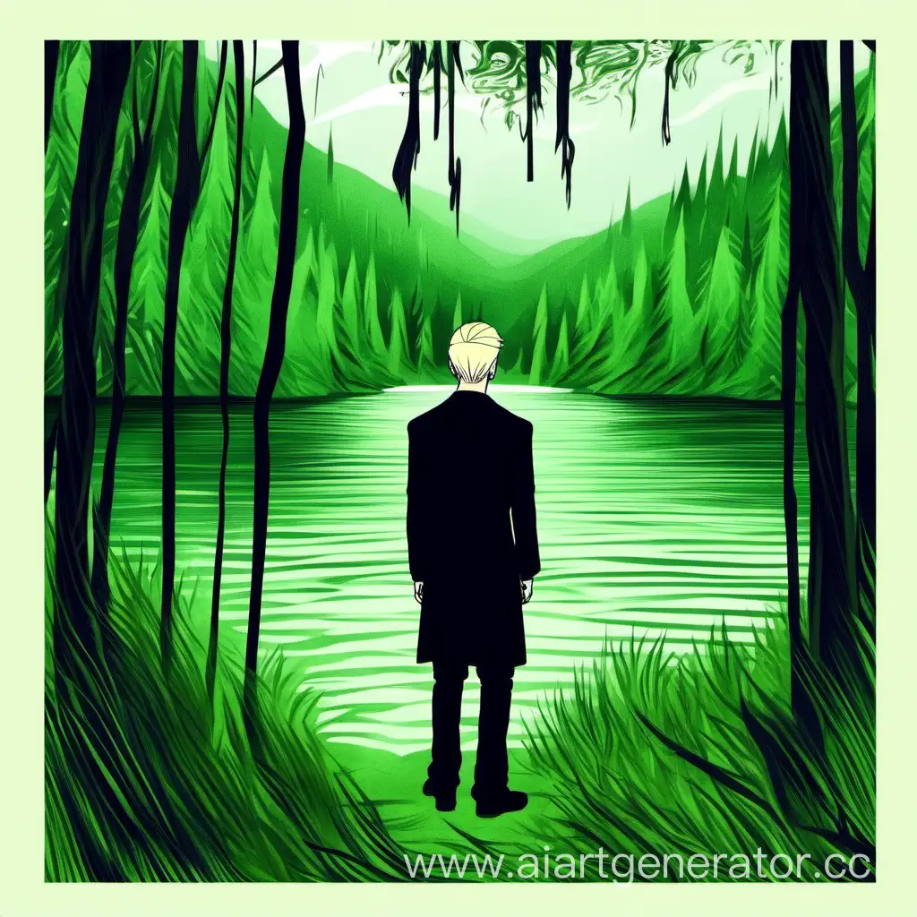 Draco-Malfoy-in-Enchanting-Green-Forest-by-the-Lake