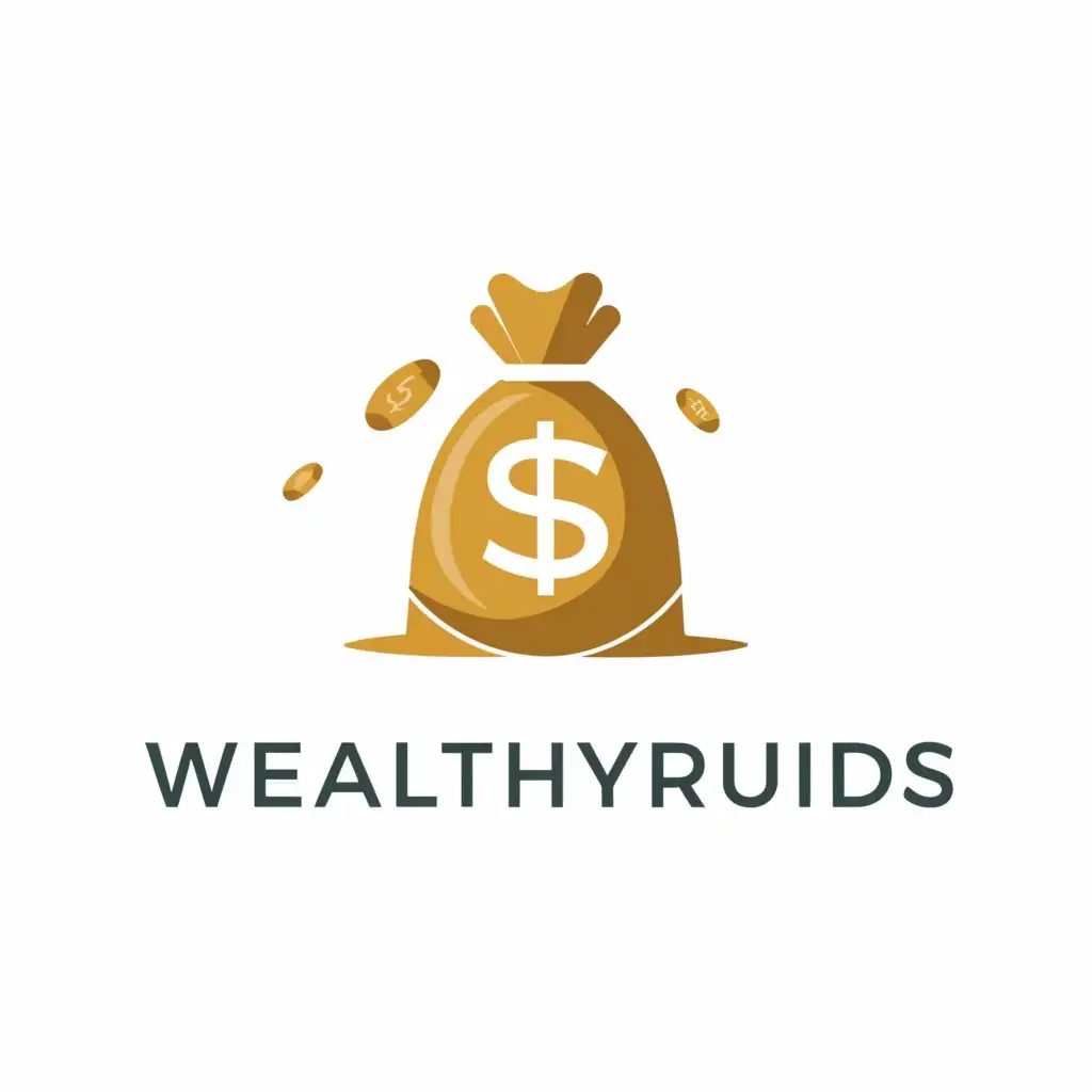 a logo design,with the text "wealthydruids", main symbol:Money,Moderate,be used in Finance industry,clear background