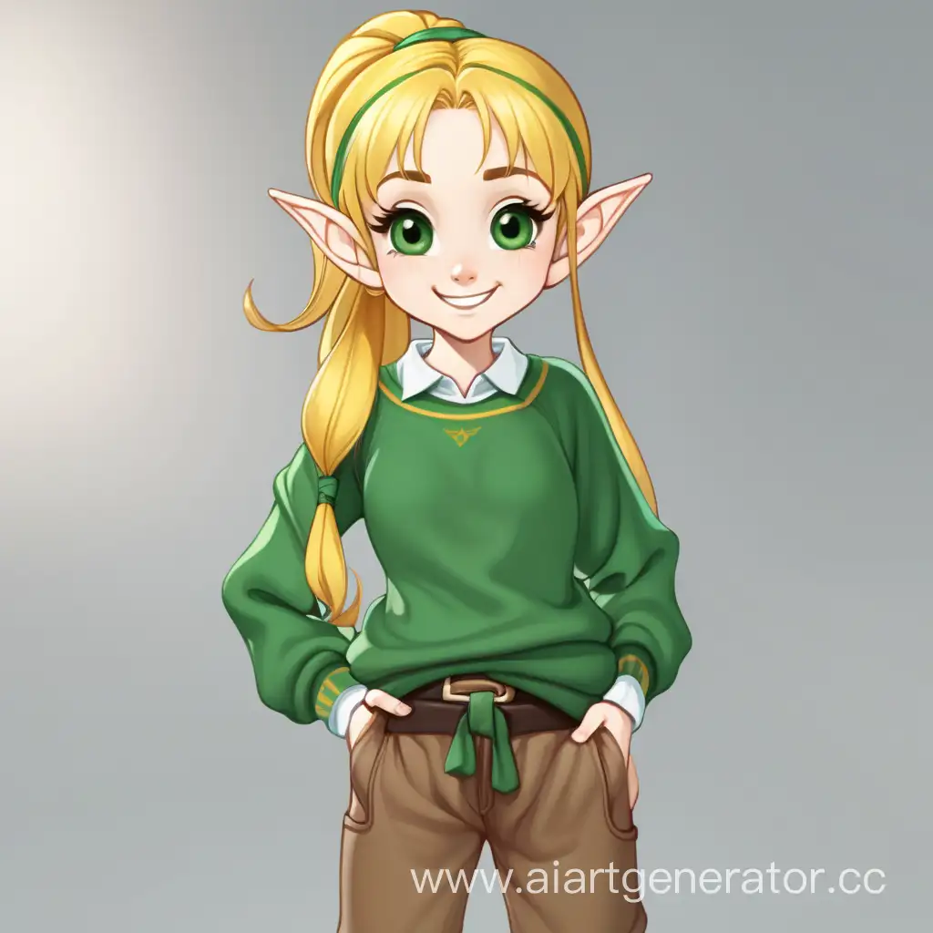 Cheerful-Elf-Girl-with-Bright-Smile-and-Brown-Pouch