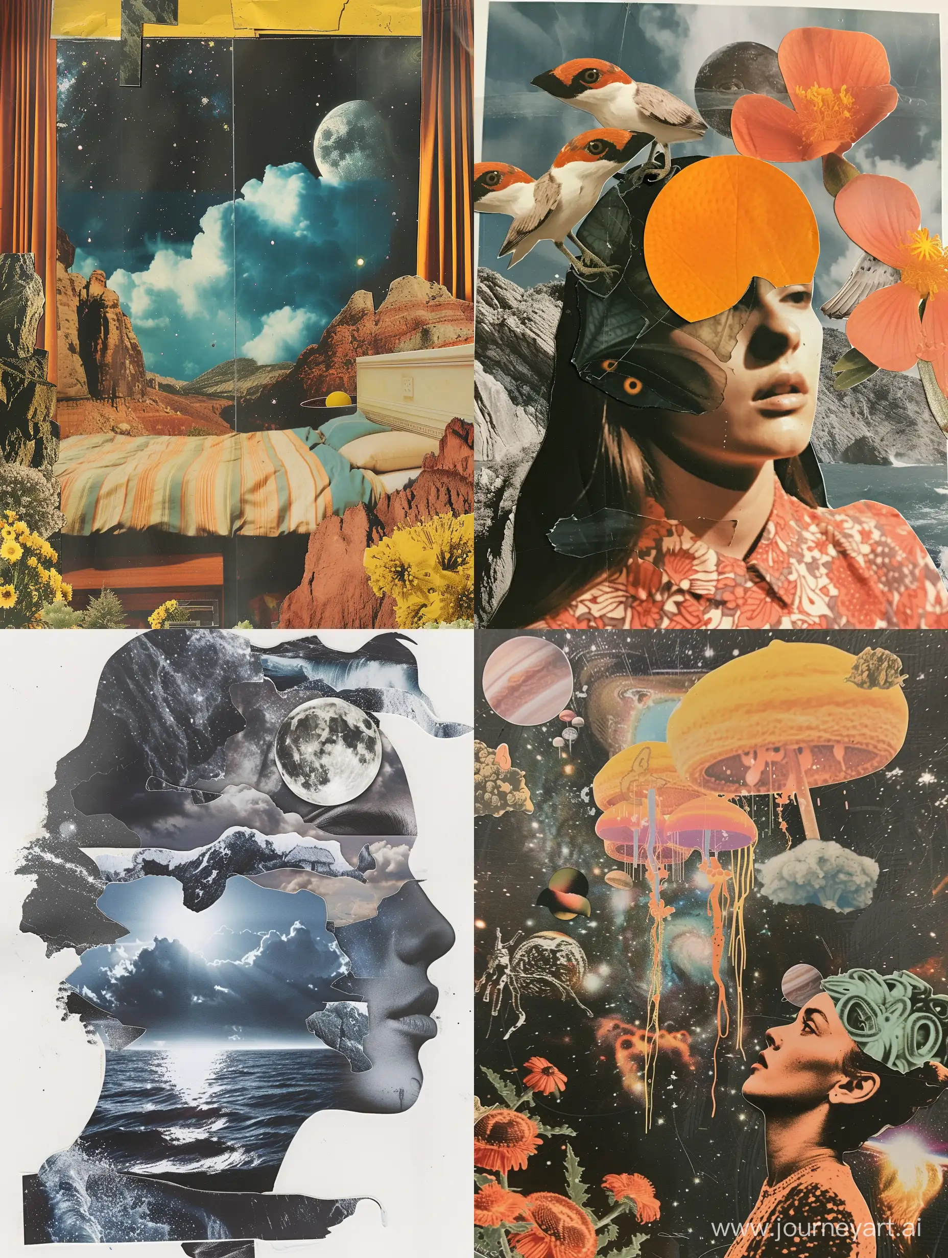 A dream collage
