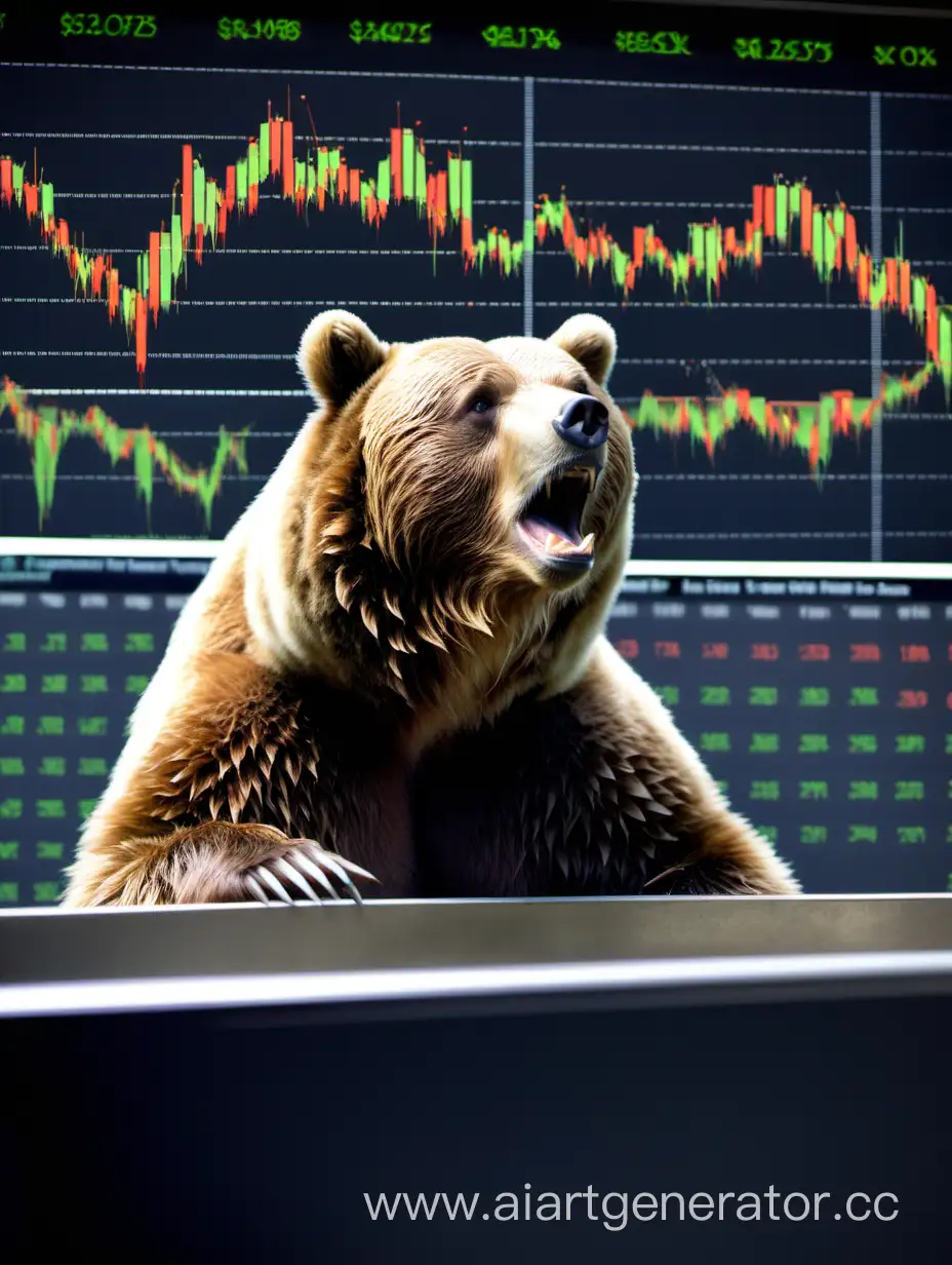 Bear-Market-Volatility-Financial-Bear-Amidst-Stock-Market-Chaos