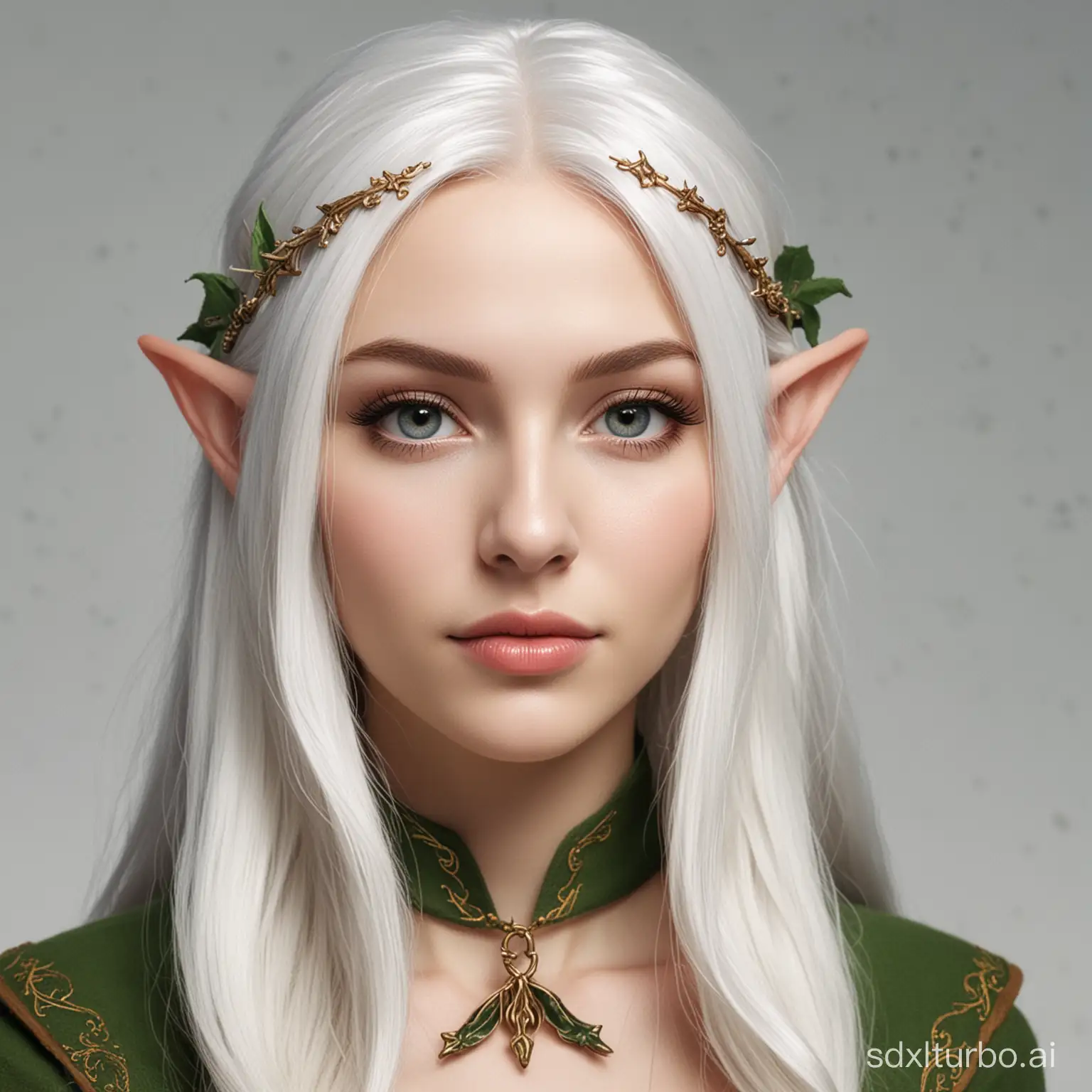 Enigmatic-WhiteHaired-Elf-in-Mystic-Forest
