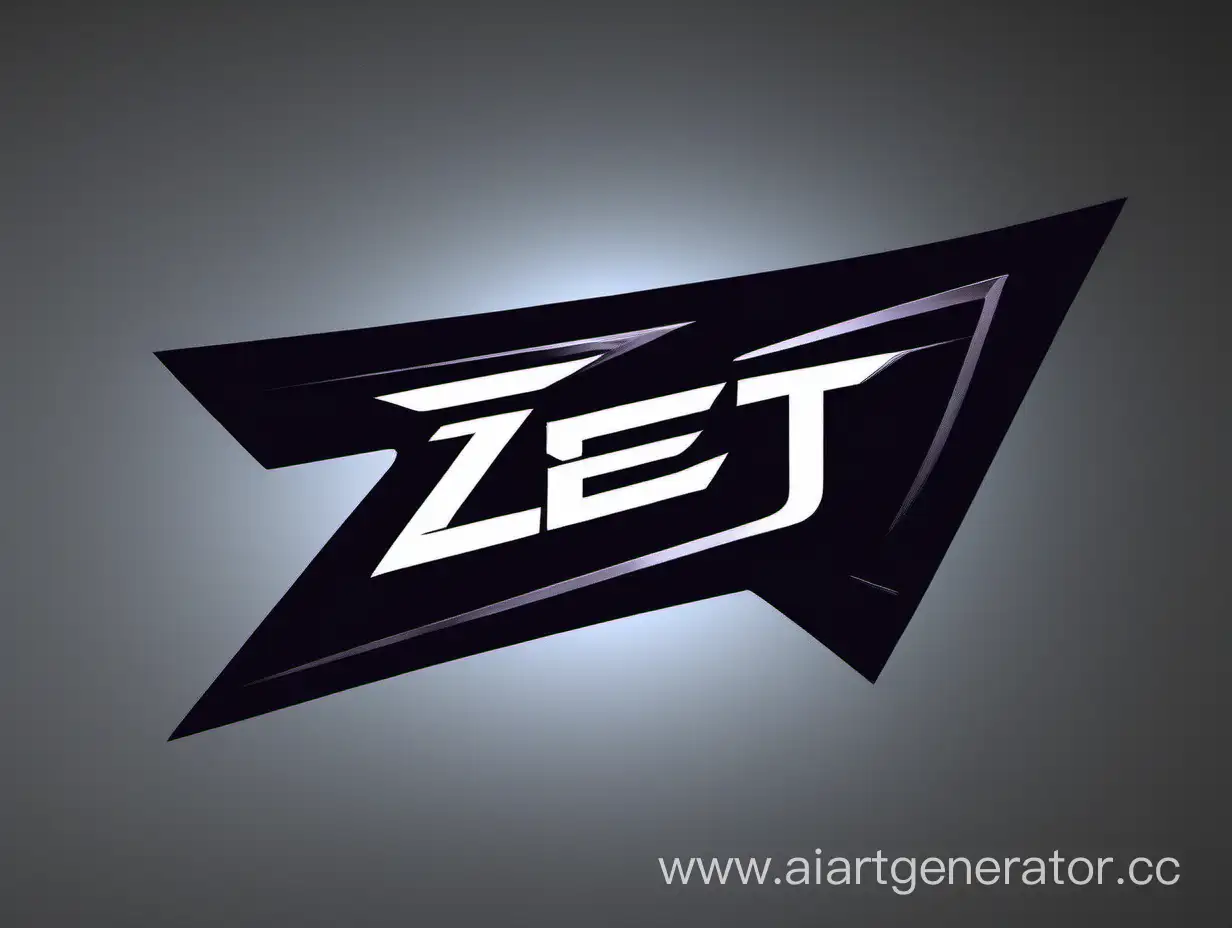 неконтрастное изображение тёмных тонов знака zet gaming в стиле asus rog
