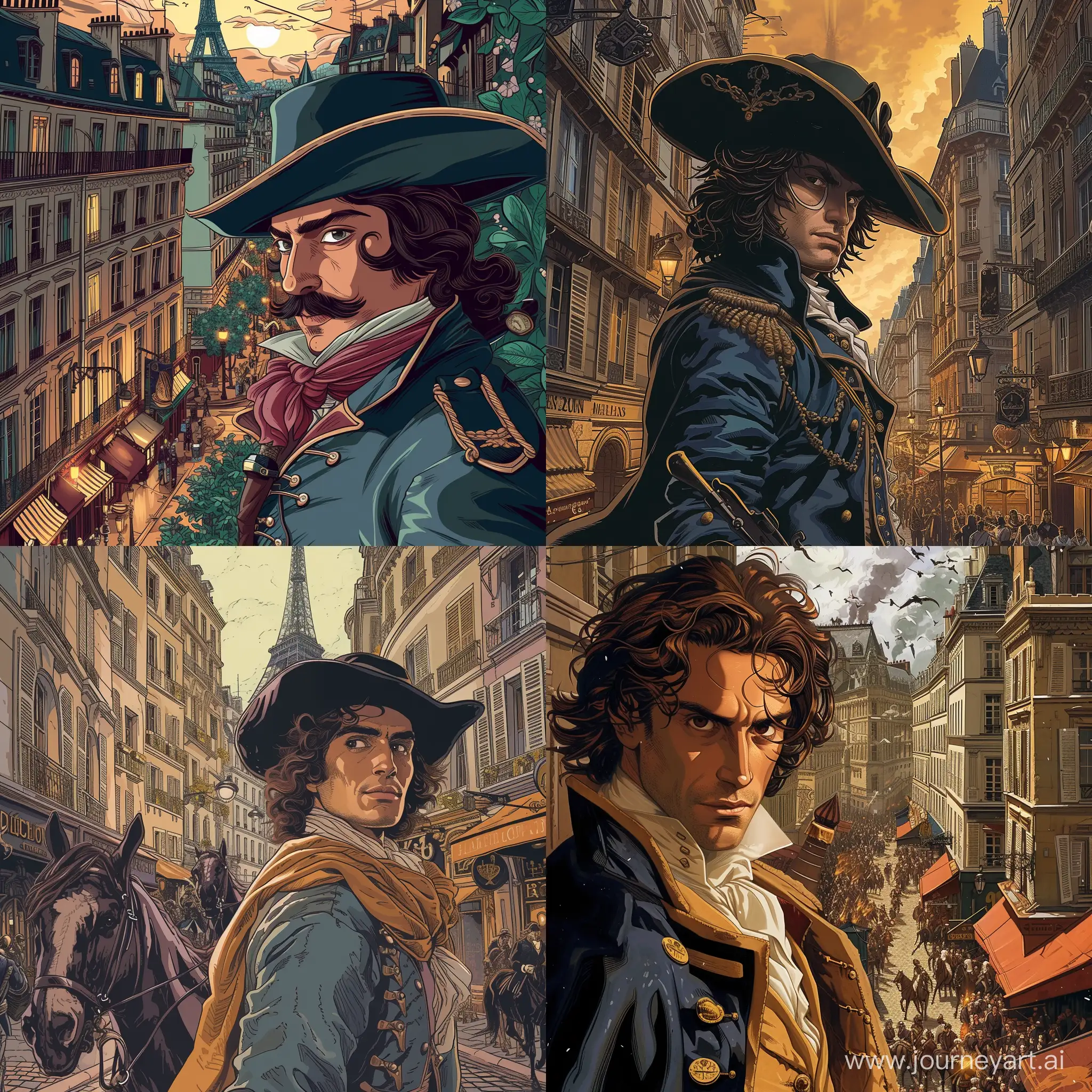 DArtagnan-in-Paris-Detailed-Illustration-of-the-Hero-from-Alexandre-Dumas-Novel