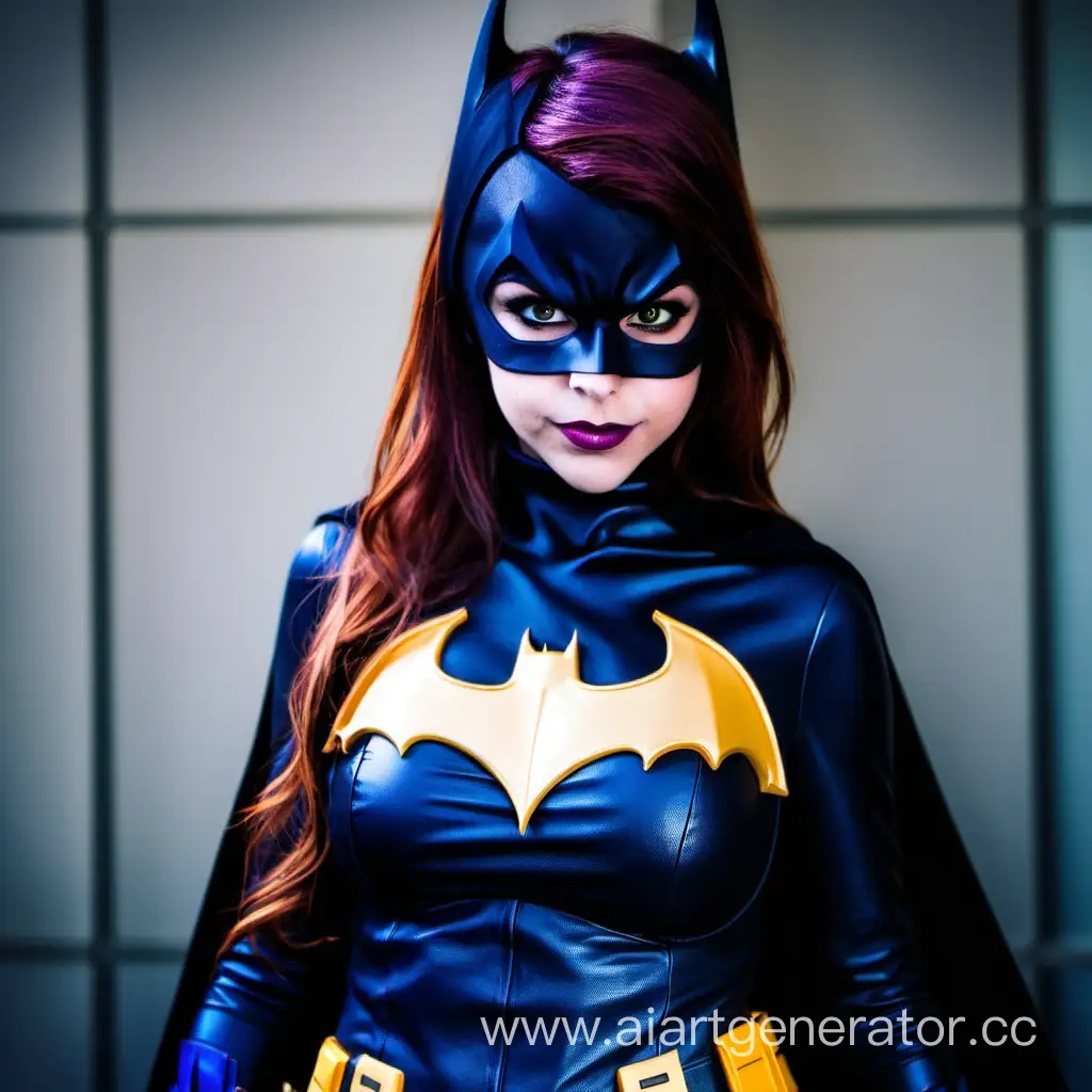 Teagan Croft Batgirl cosplay