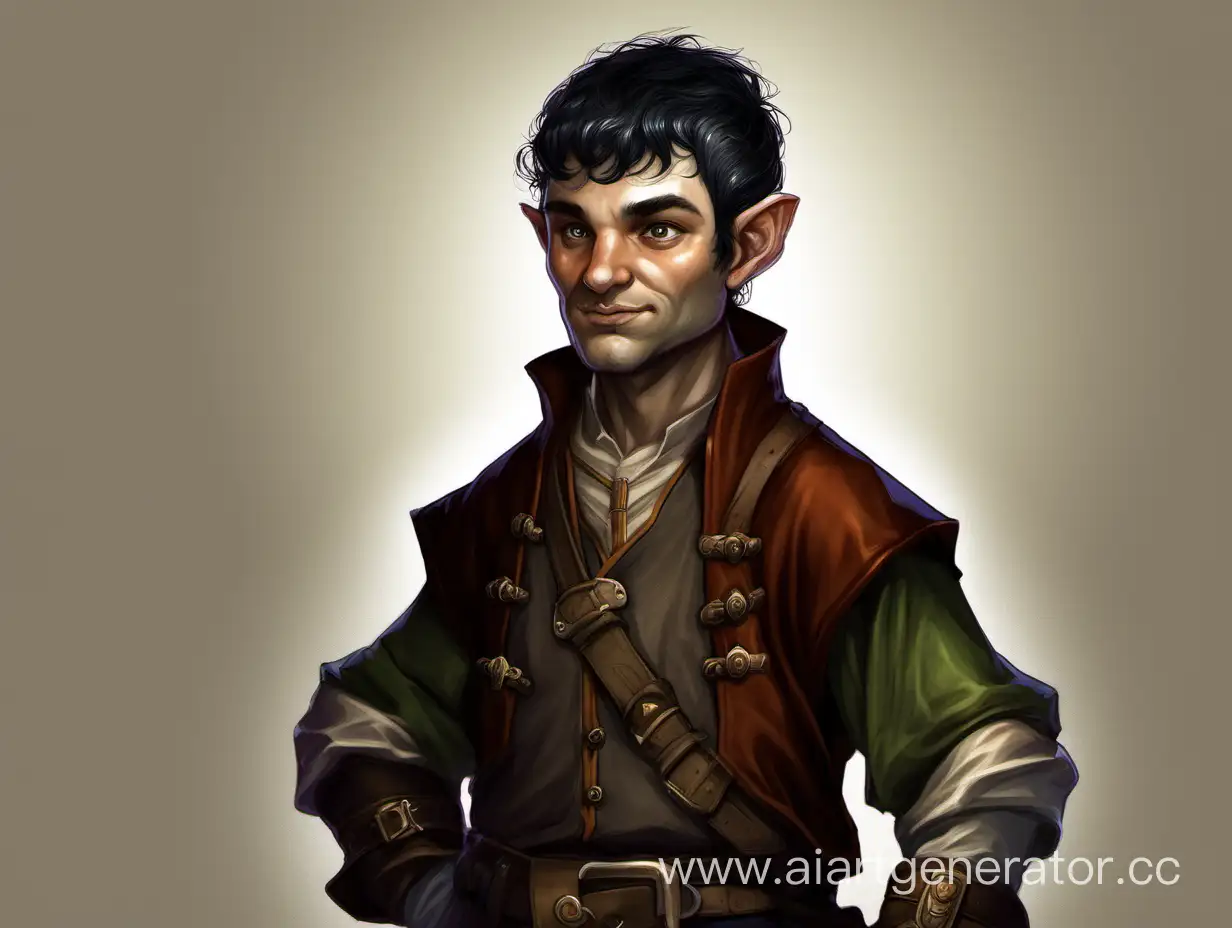 Halfling-Merchant-with-Short-Black-Hair