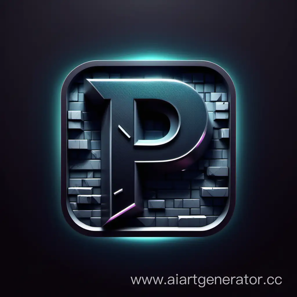 Realistic-Gaming-Avatar-with-Letter-P-on-Dark-Background