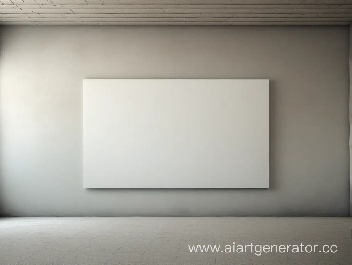 Minimalist-Empty-Painting-on-Wall-Contemporary-Home-Decor