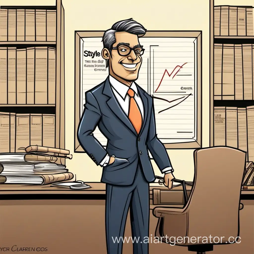 Cartoon-Lawyer-Climbing-the-Career-Ladder