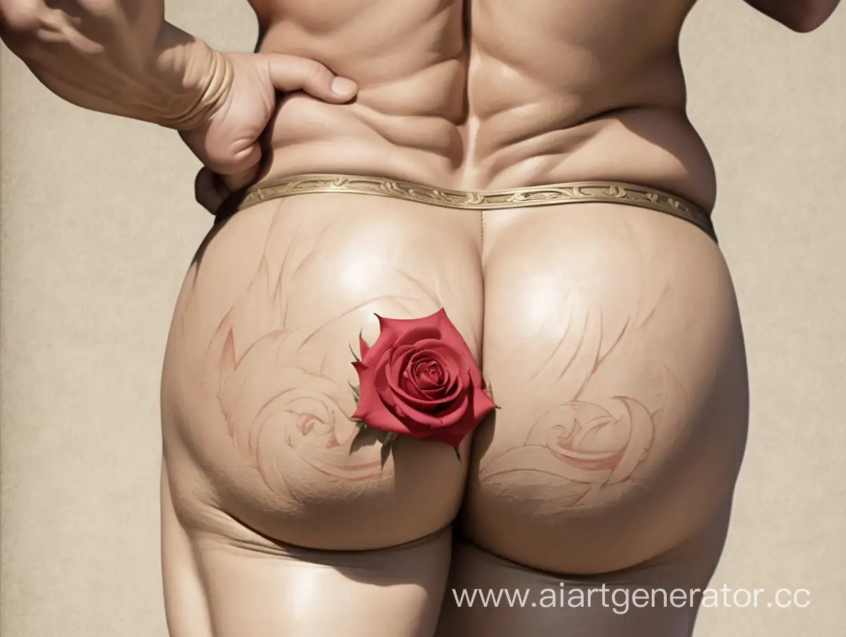 Unique-Wind-Rose-Artistry-Featuring-Actors-Buttocks