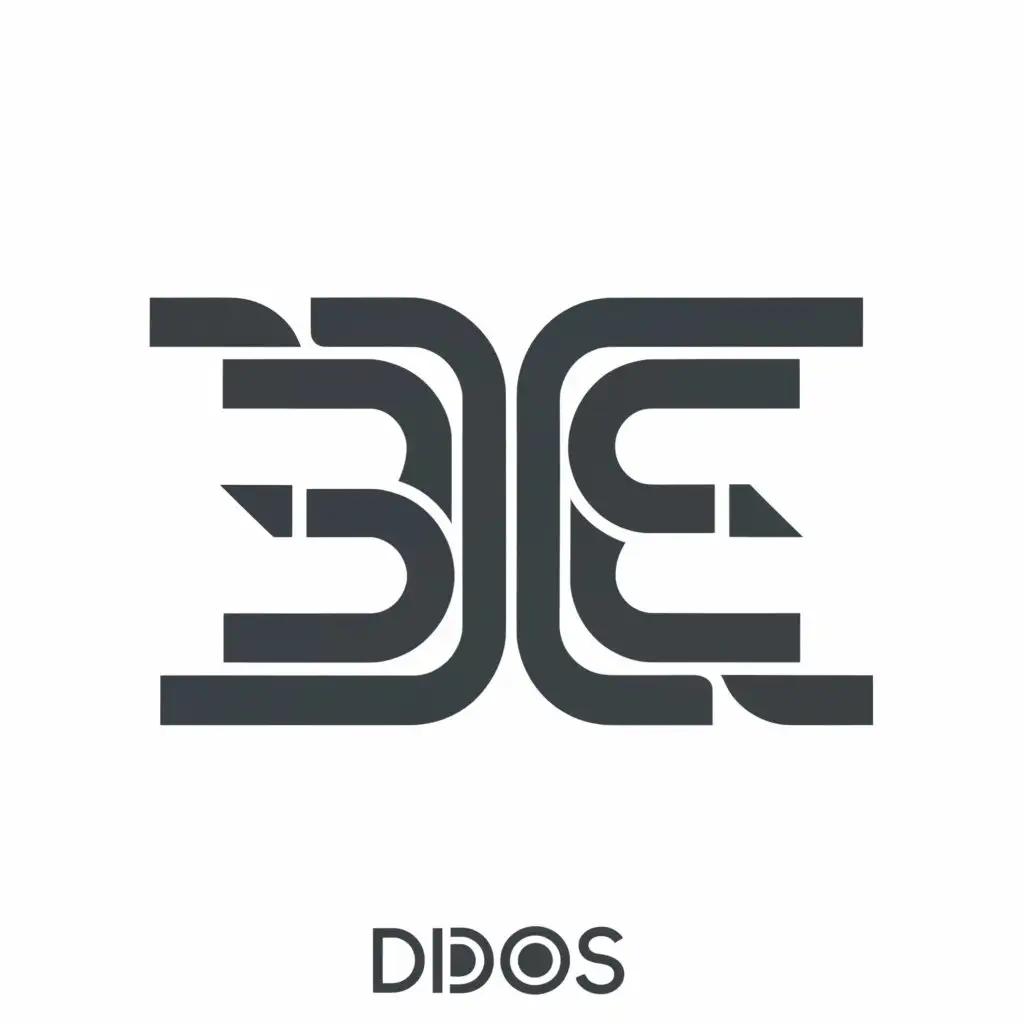 Logo-Design-For-DDOS-Sleek-Font-with-Moderate-Style-on-Clear-Background