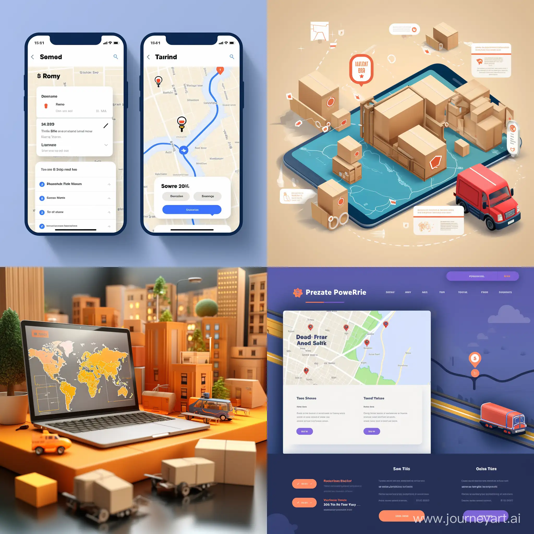 Parcel-Delivery-Status-Tracker-Website-Homepage
