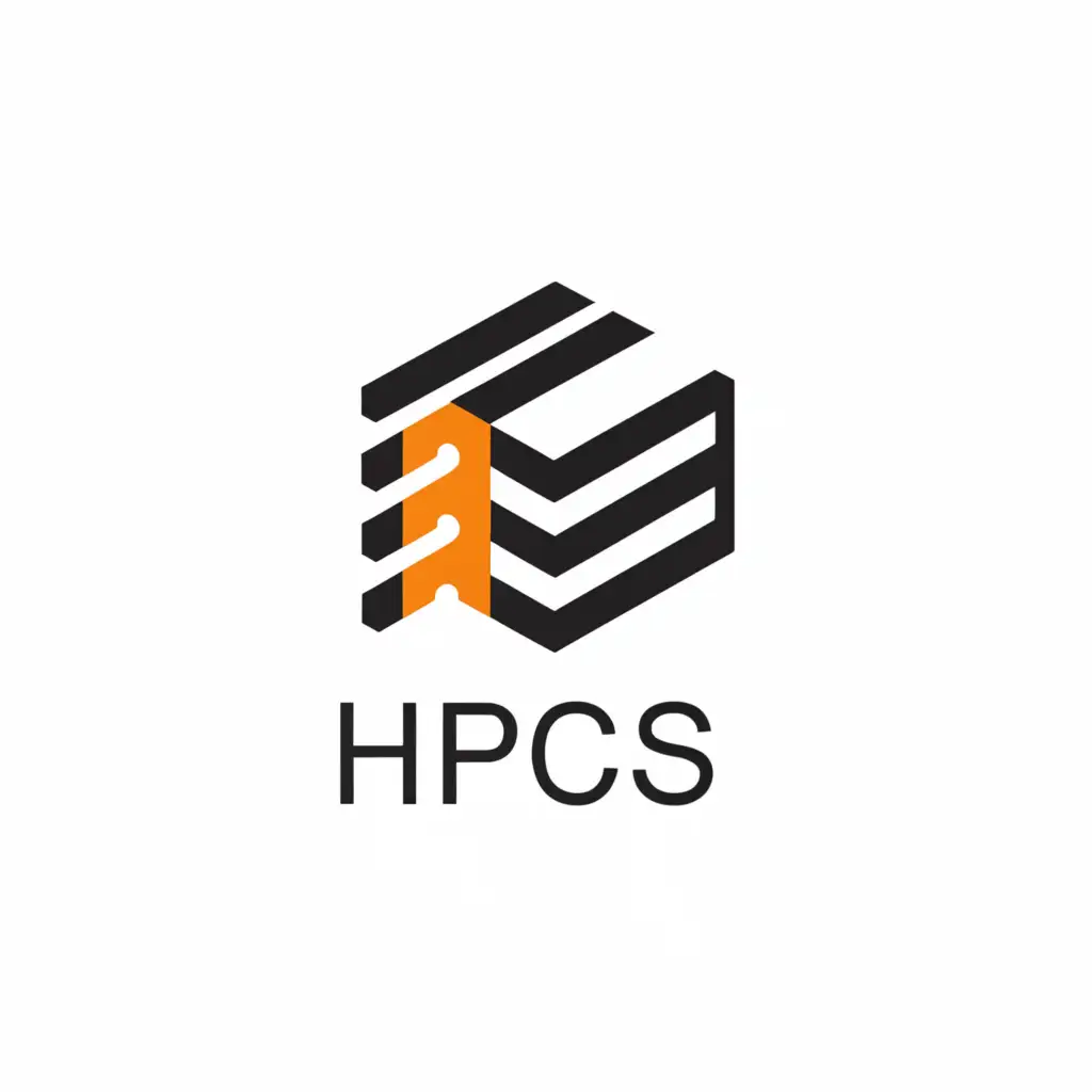 a logo design,with the text "HPCCS", main symbol:STORAGE,complex,clear background