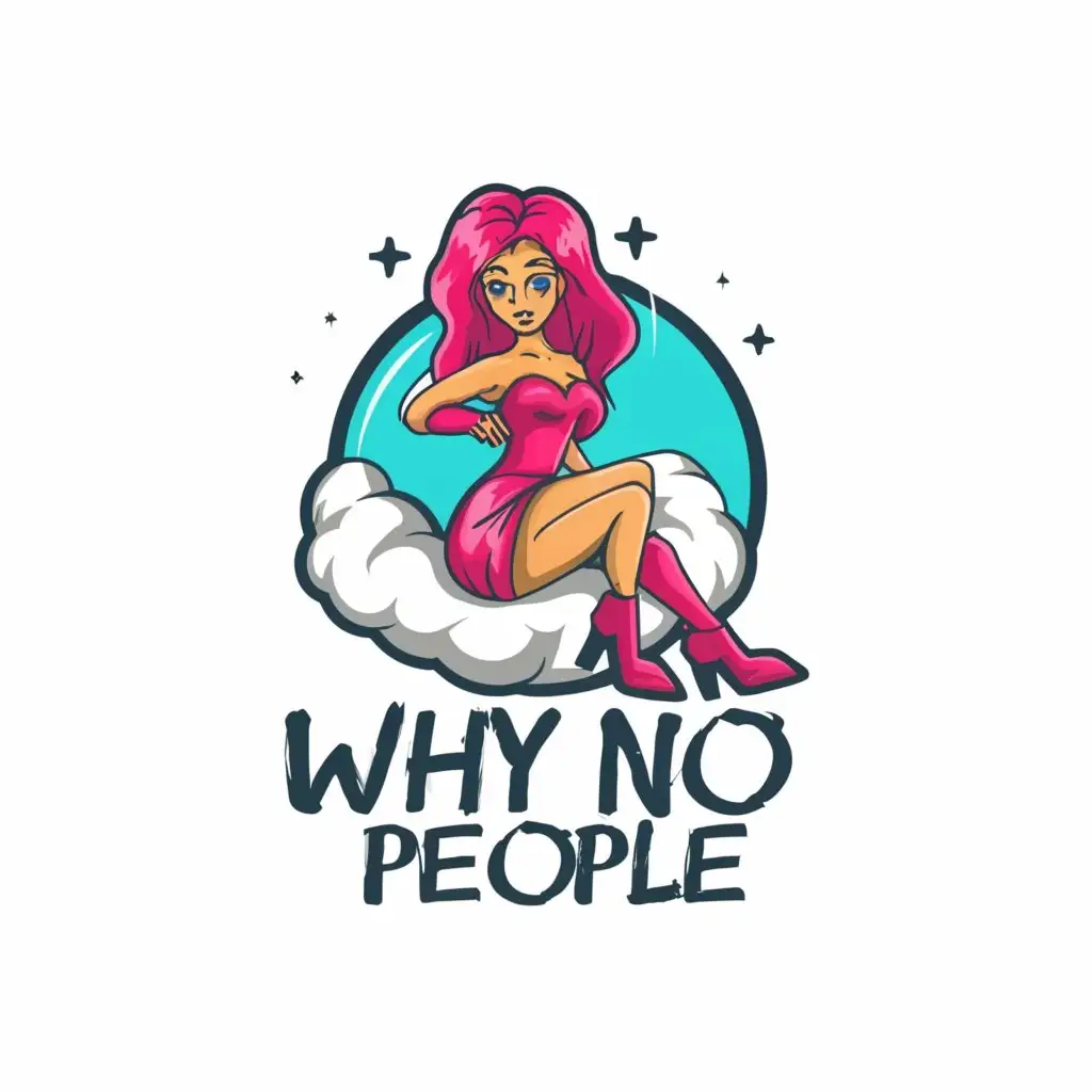 LOGO-Design-For-Why-No-People-Modern-Text-with-Cam-Girl-Symbol-on-Clear-Background